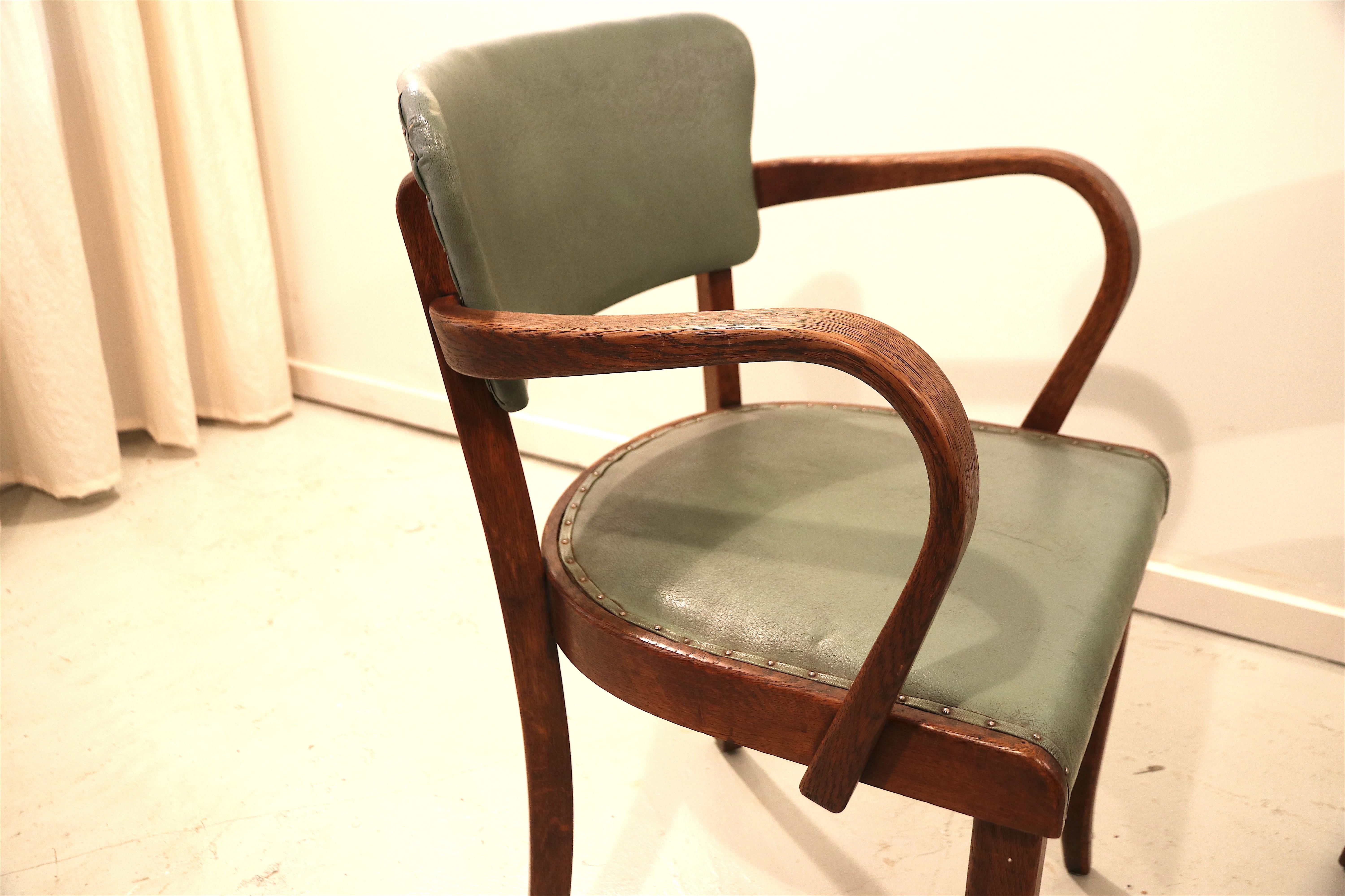 Pair of French Oak Side Chairs 5