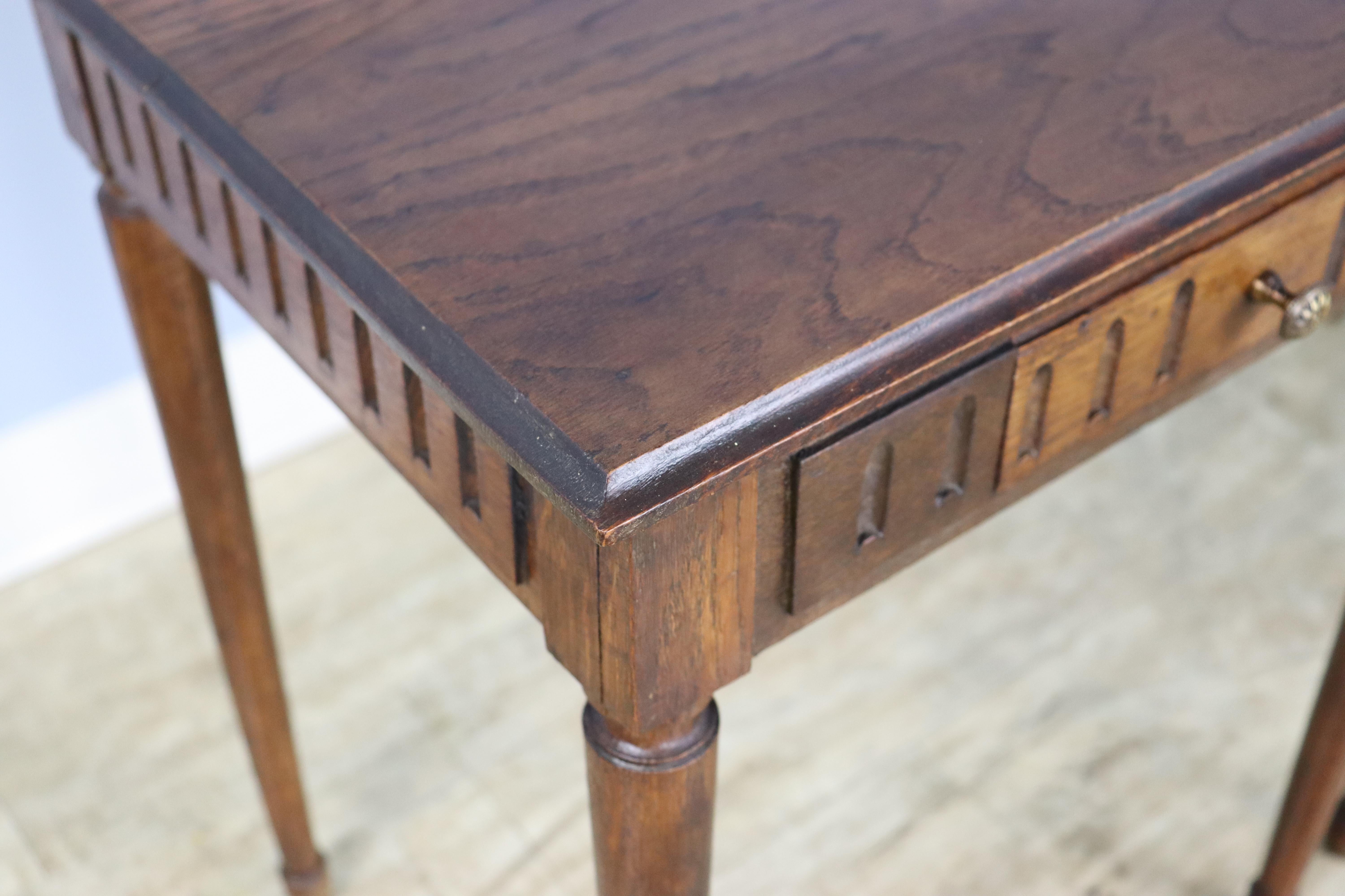 Pair of French Oak Side or End Tables 3