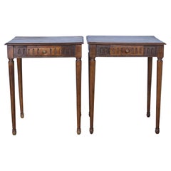 Pair of French Oak Side or End Tables