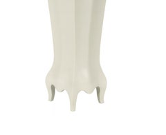 Pair of French Off White Louis XVI Column Pedestal, 19th Century