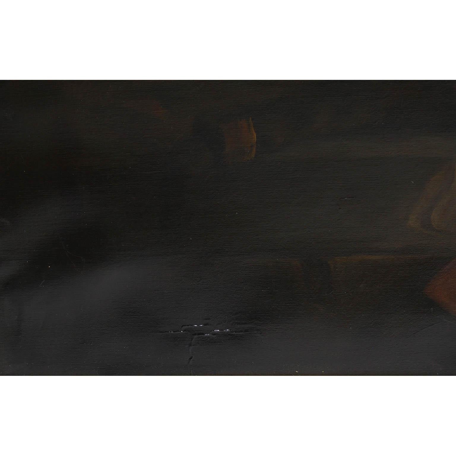 Paar französische Ölgemälde auf Leinwand „Diana & Flora“ nach Jean-Marc Nattier im Angebot 3