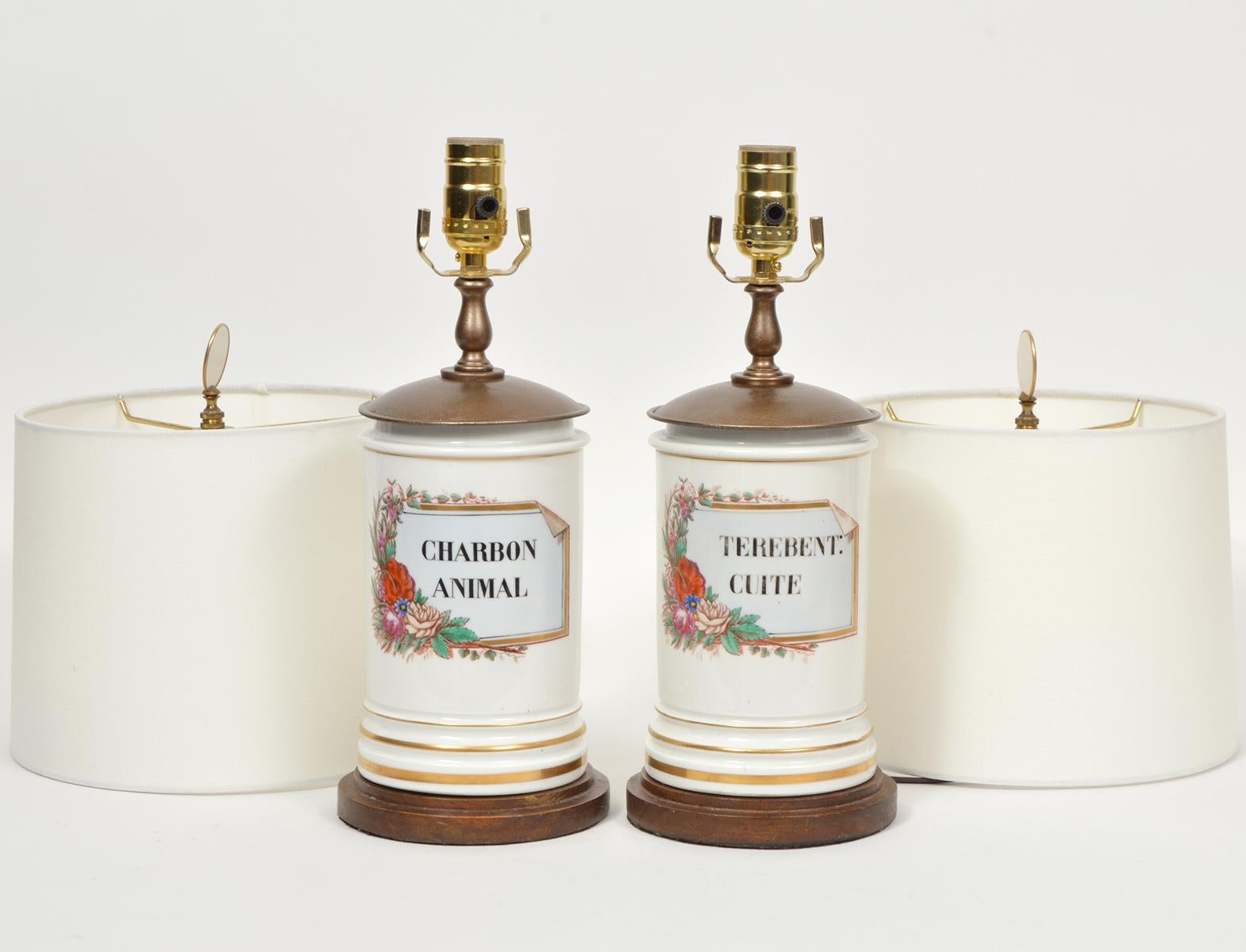 apothecary lamps