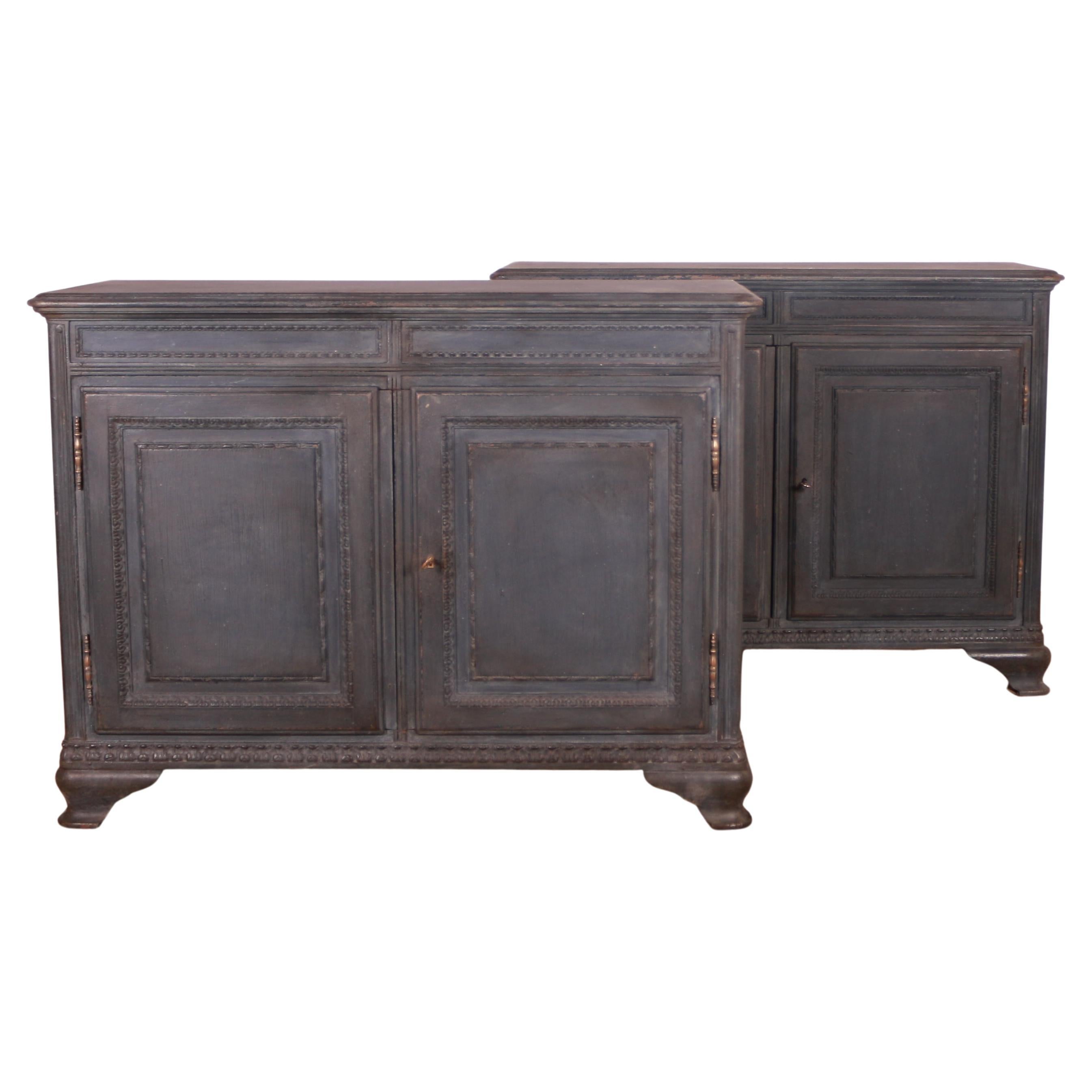 French Painted Buffet For Sale at 1stDibs