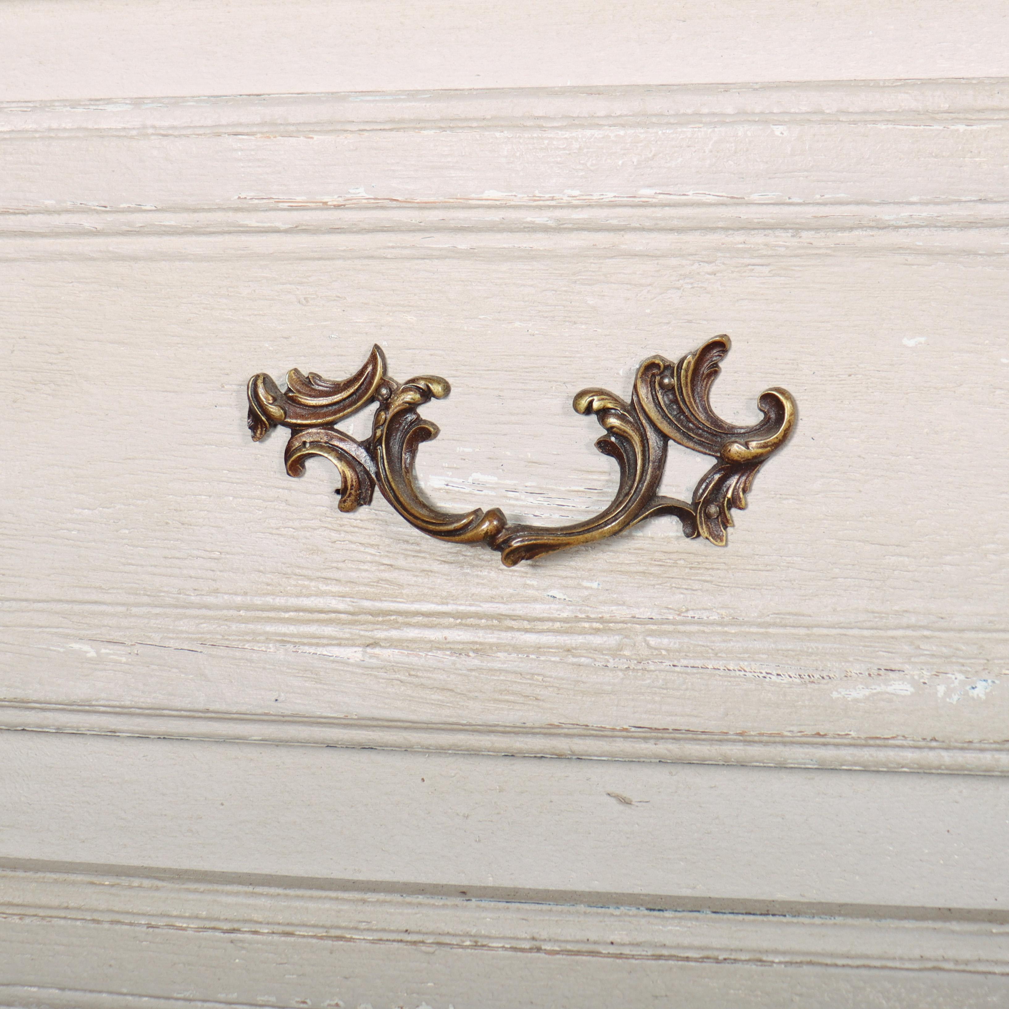 Pair of French Painted Commodes For Sale 1