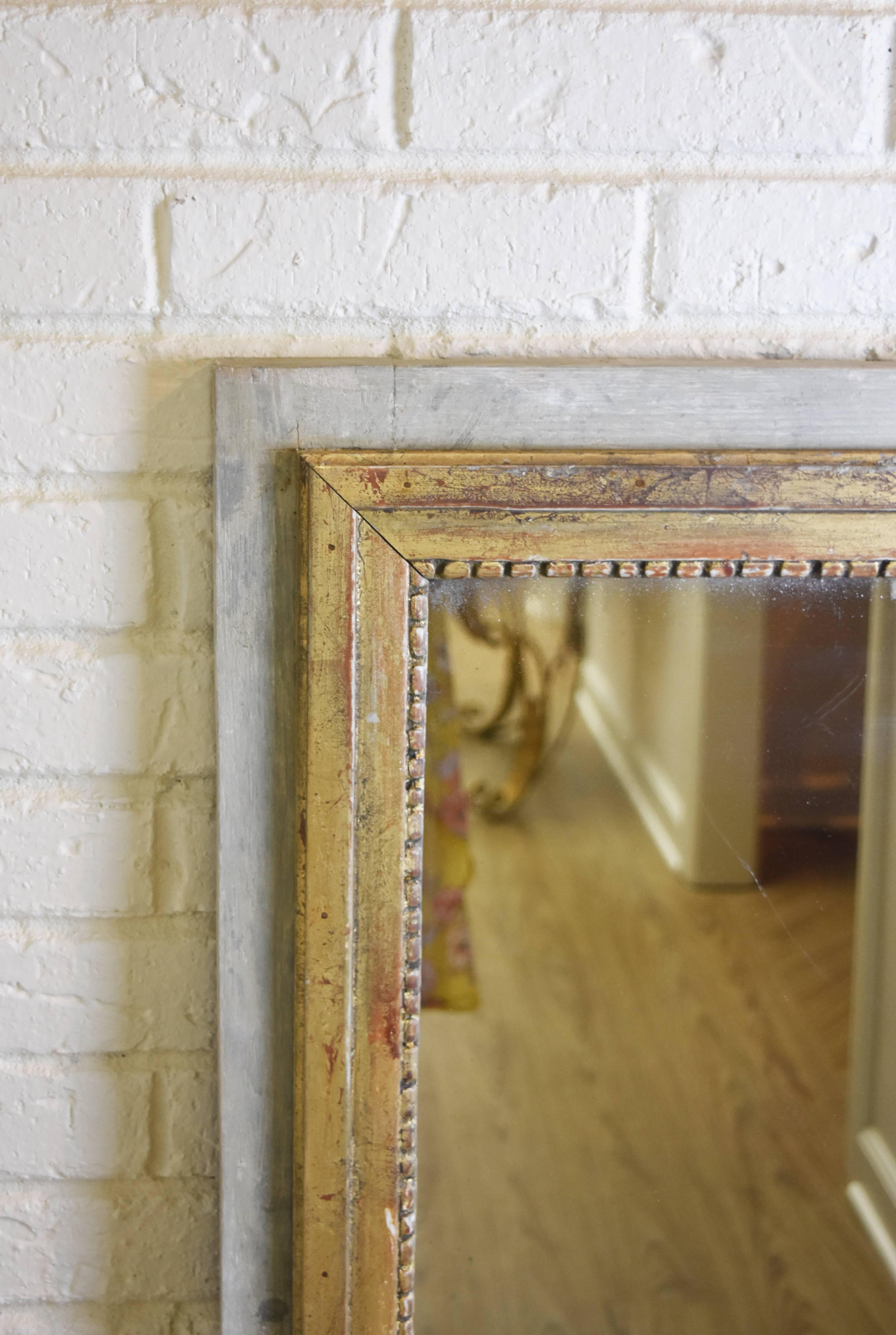 Pair of French Painted Mirrors   For Sale 2