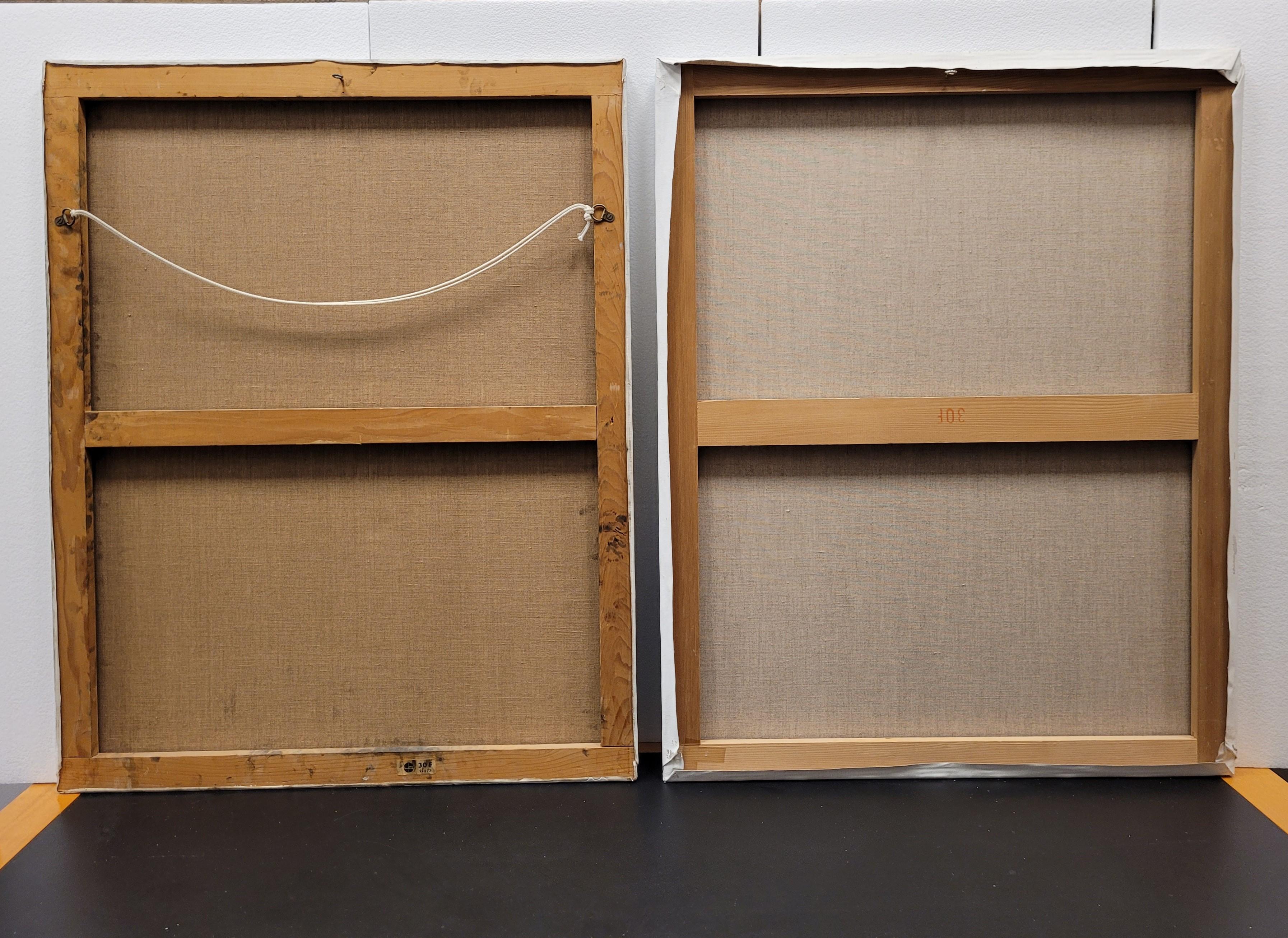 Pair of French paintings 