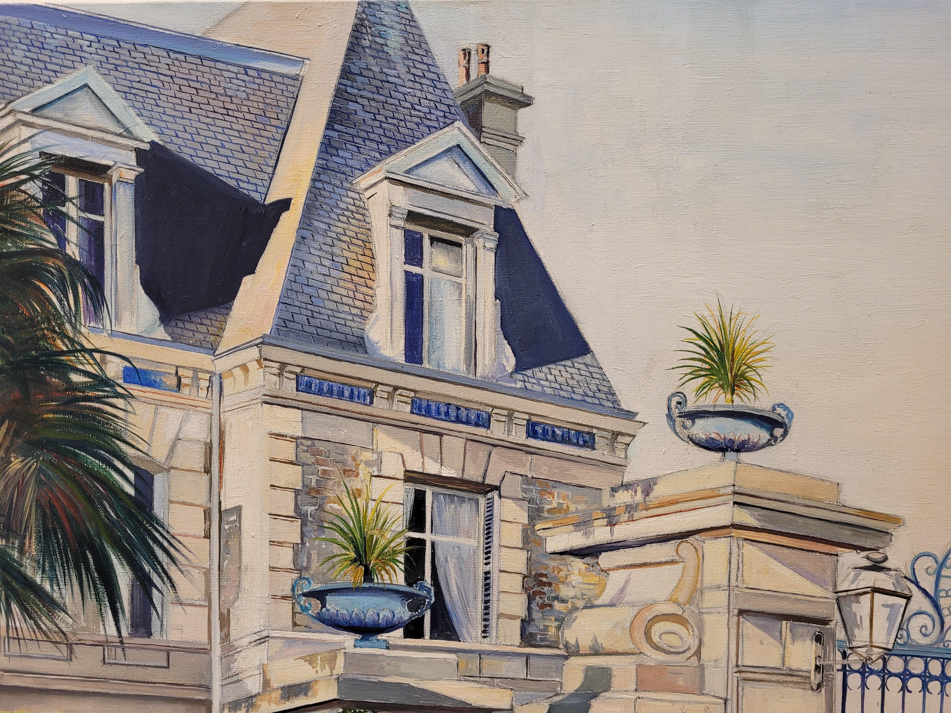Pair of French paintings 