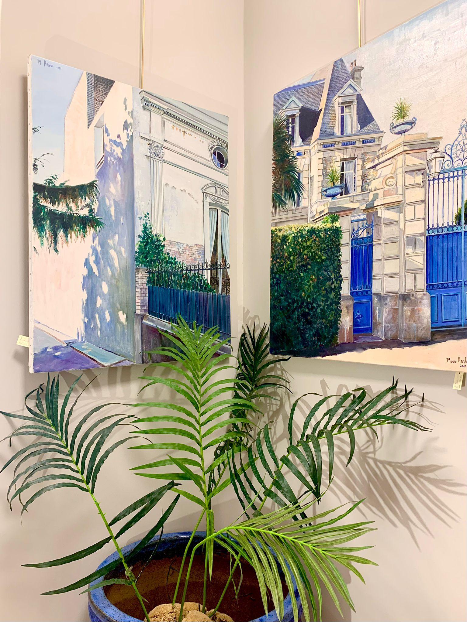 Pair of French paintings 