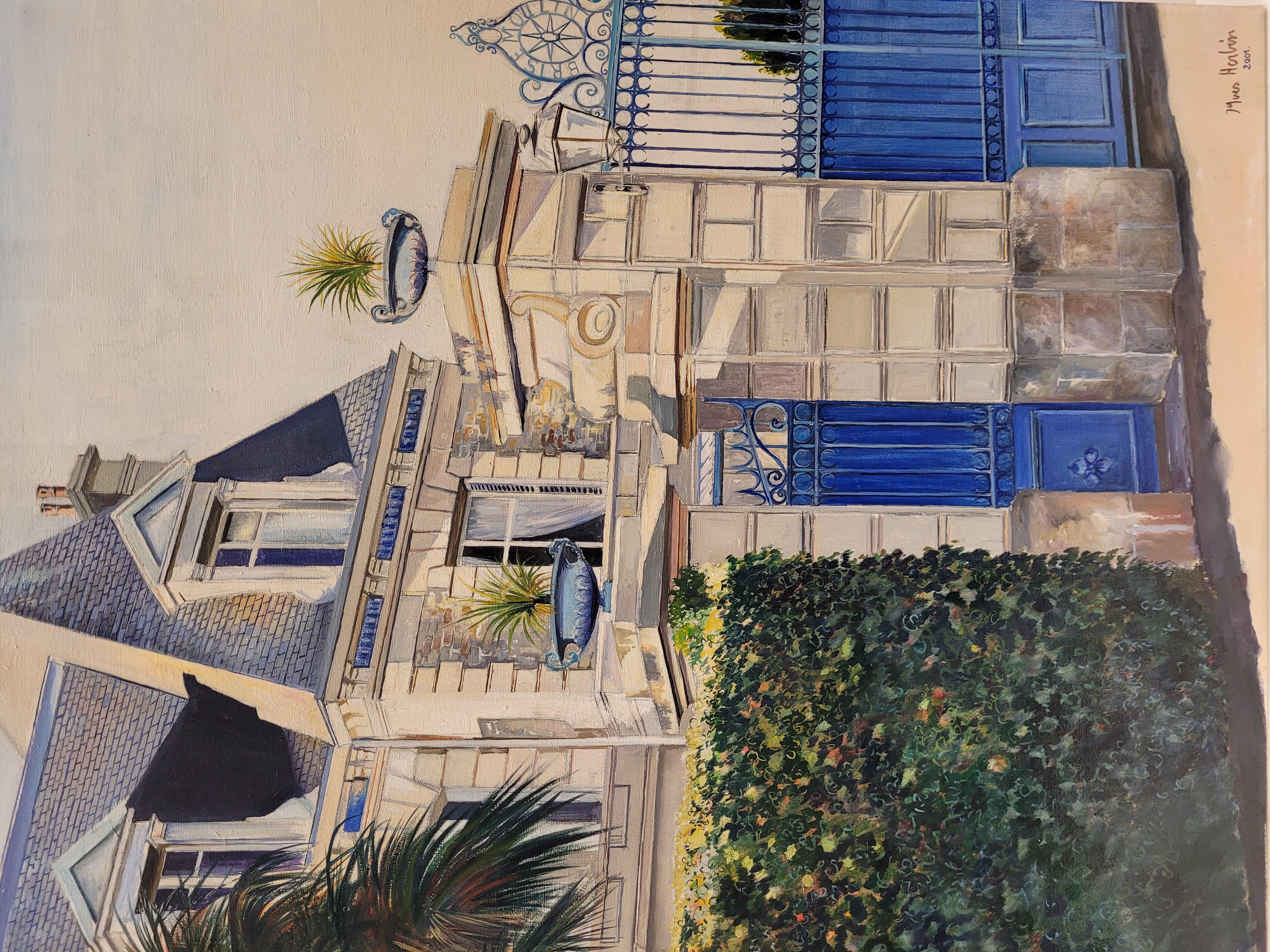Pair of French paintings 