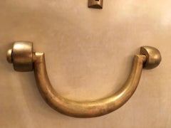 Pair of French Parchment and Gilt Bronze Cabinets