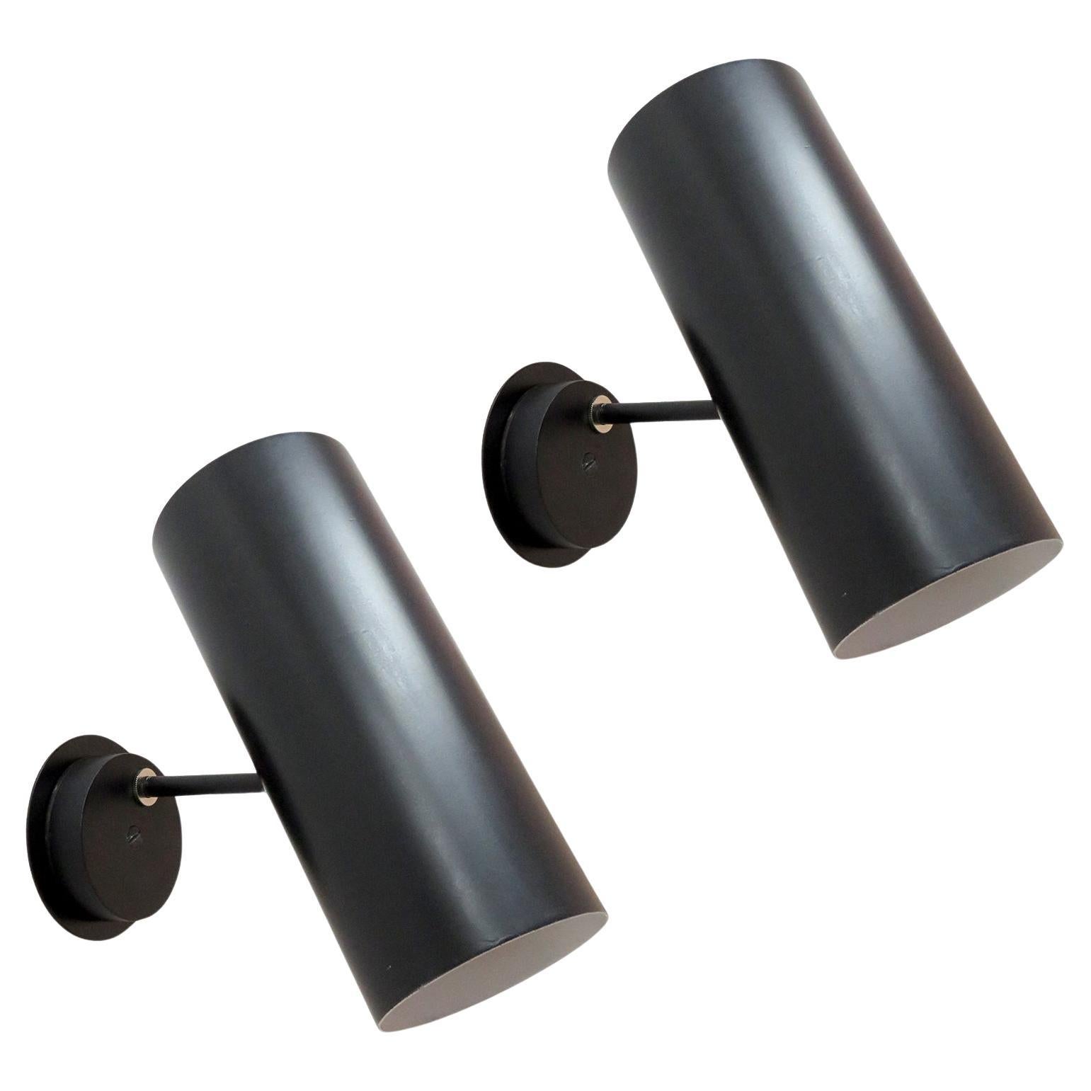 Ein Paar französische Parscot Wall Lights, 1970 im Angebot