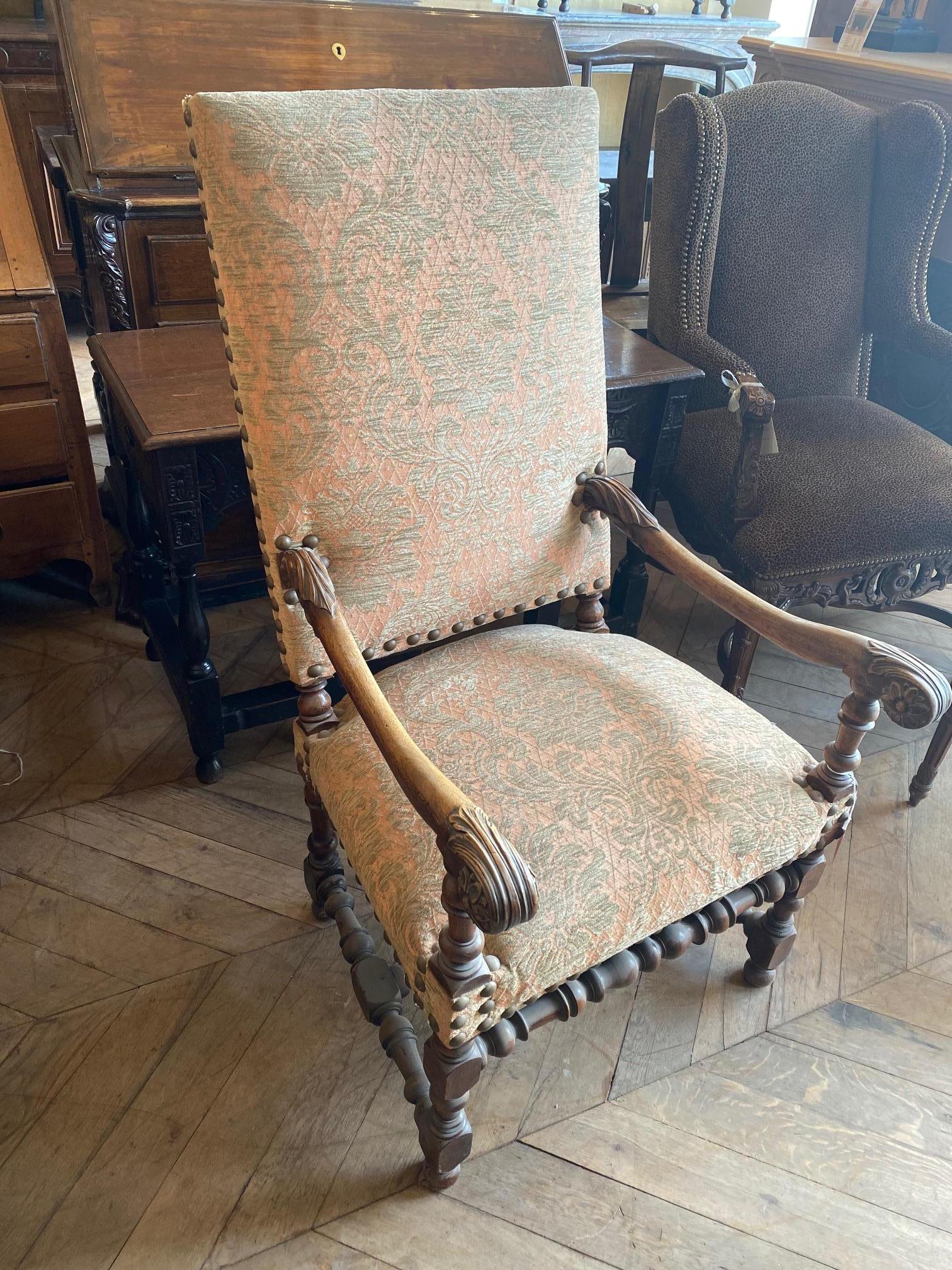 Pair of French Pastel Chairs, circa 1850 3
