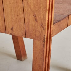 Pair of French Pine Dining Chairs, 1960s