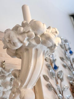 Pair of French Plaster Sconces