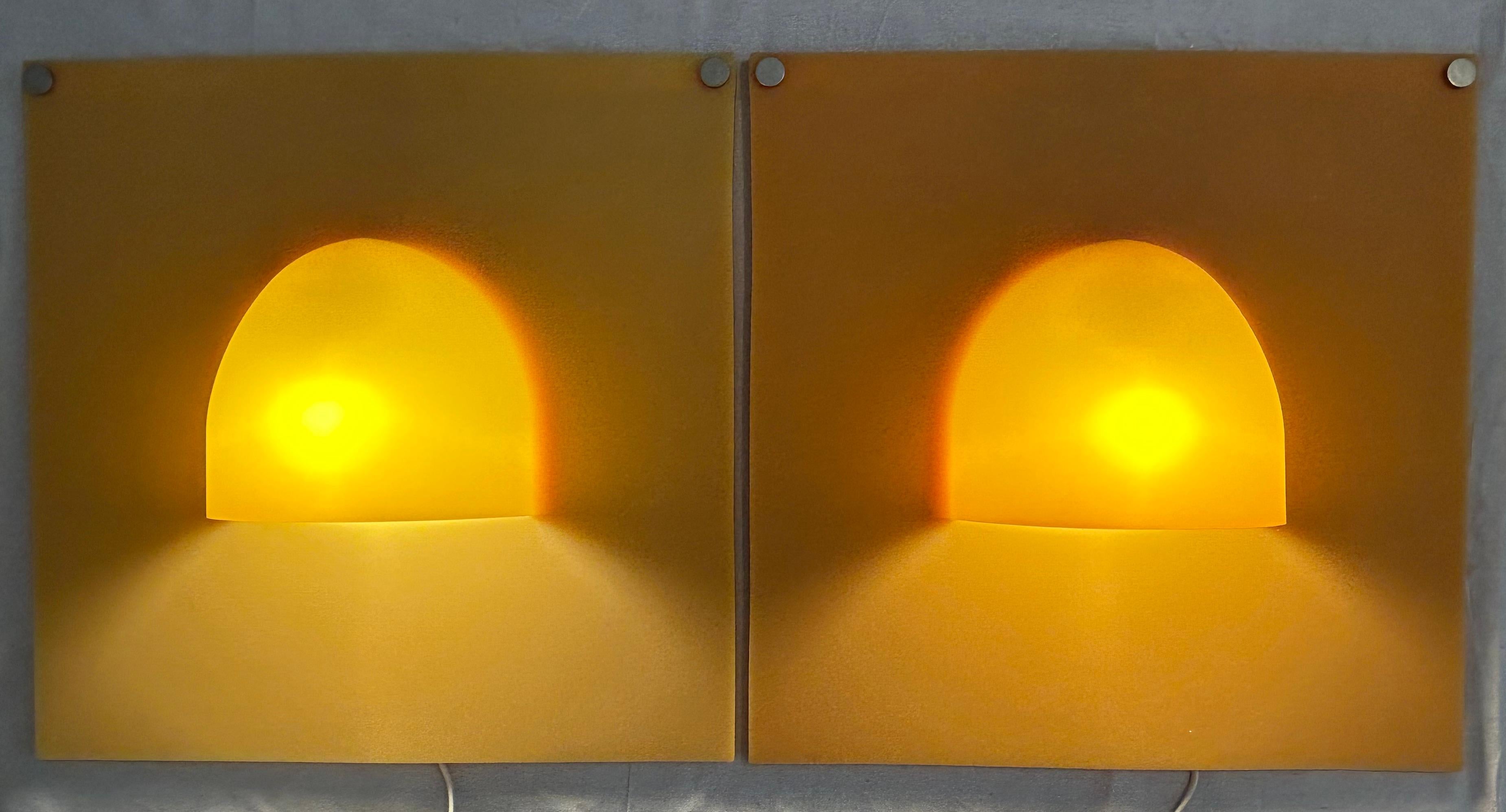 French Pair of Delight Wall Lamps or Sconces by Adrien Gardere for Ligne Roset, France For Sale
