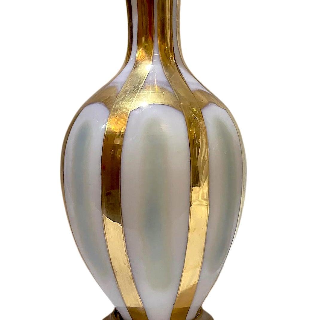 Porcelaine Paire de lampes de table en porcelaine française en vente