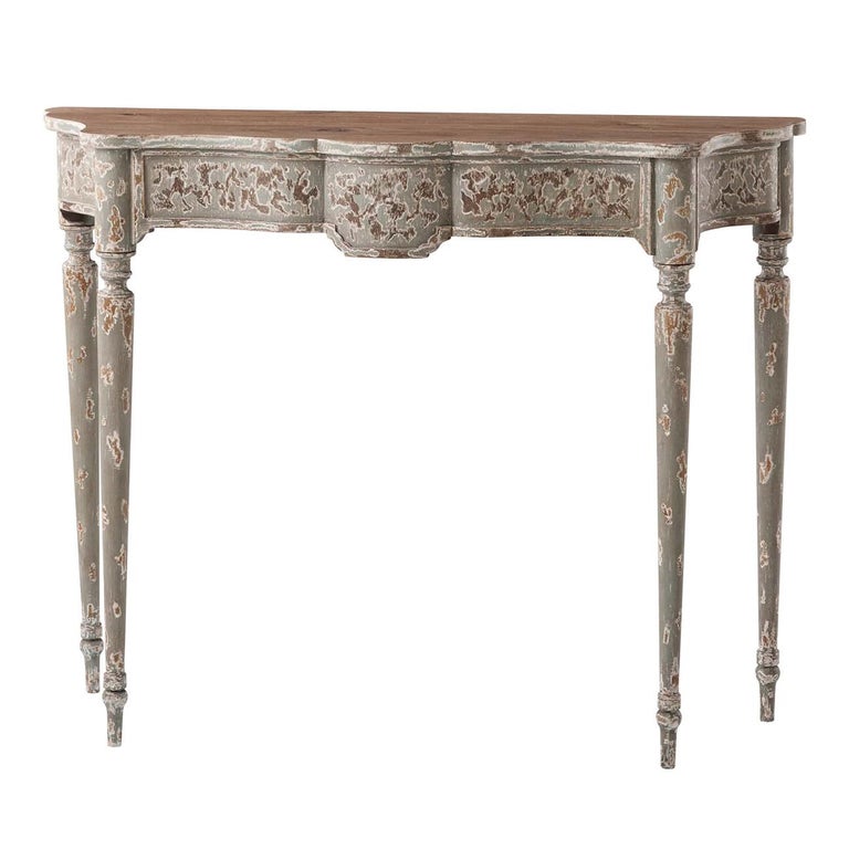 Pair of French Provincial Console Tables For Sale at 1stDibs french