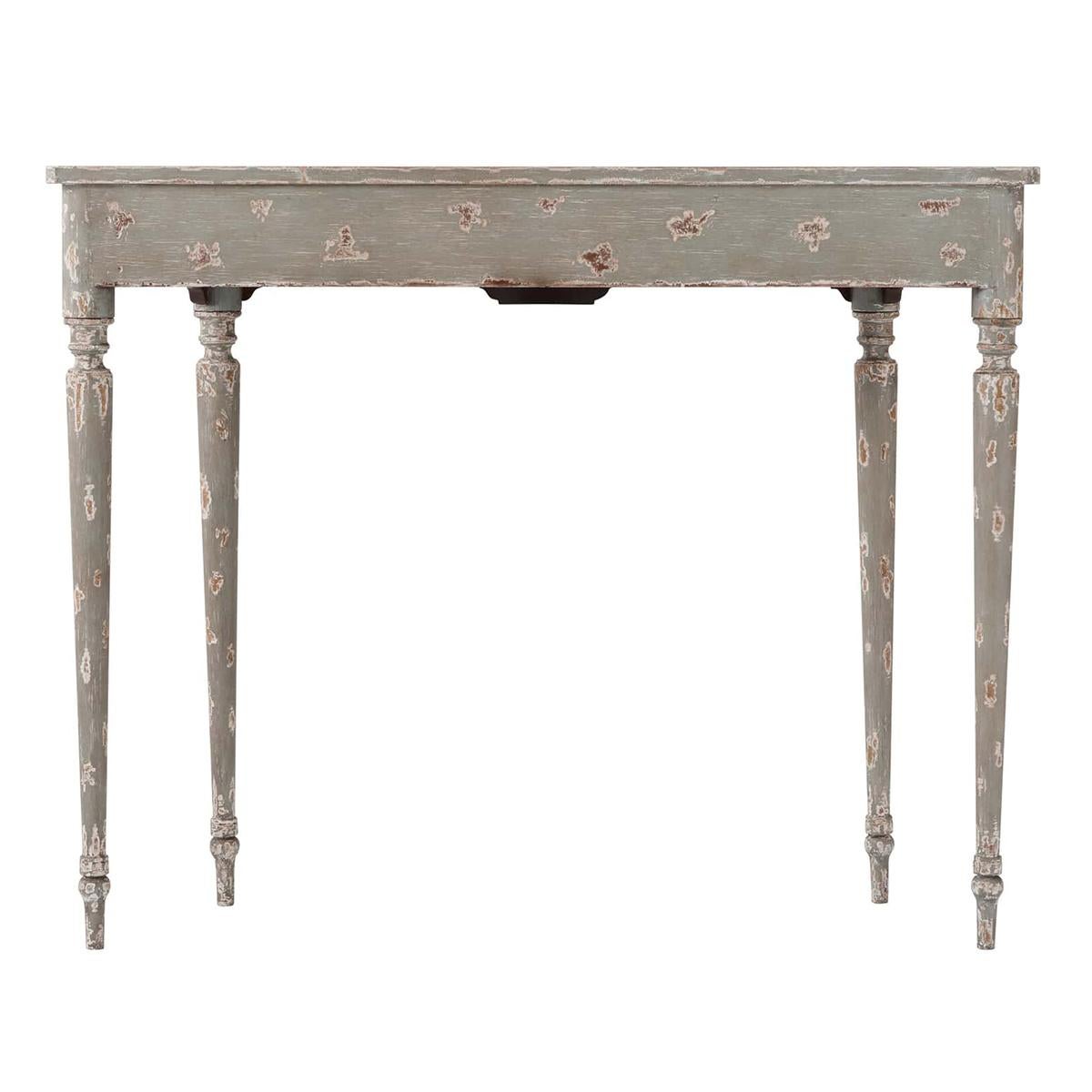 Vietnamese Pair of French Provincial Console Tables For Sale