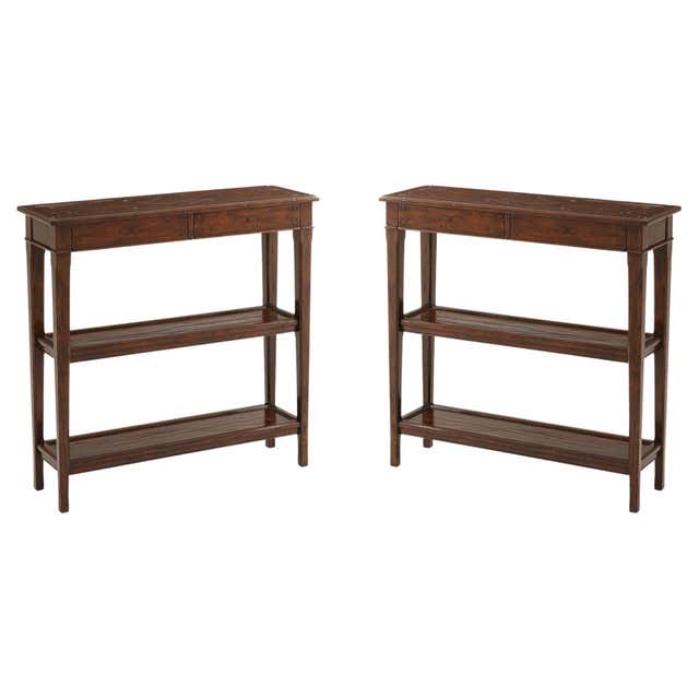 Pair of French Console Tables For Sale at 1stDibs