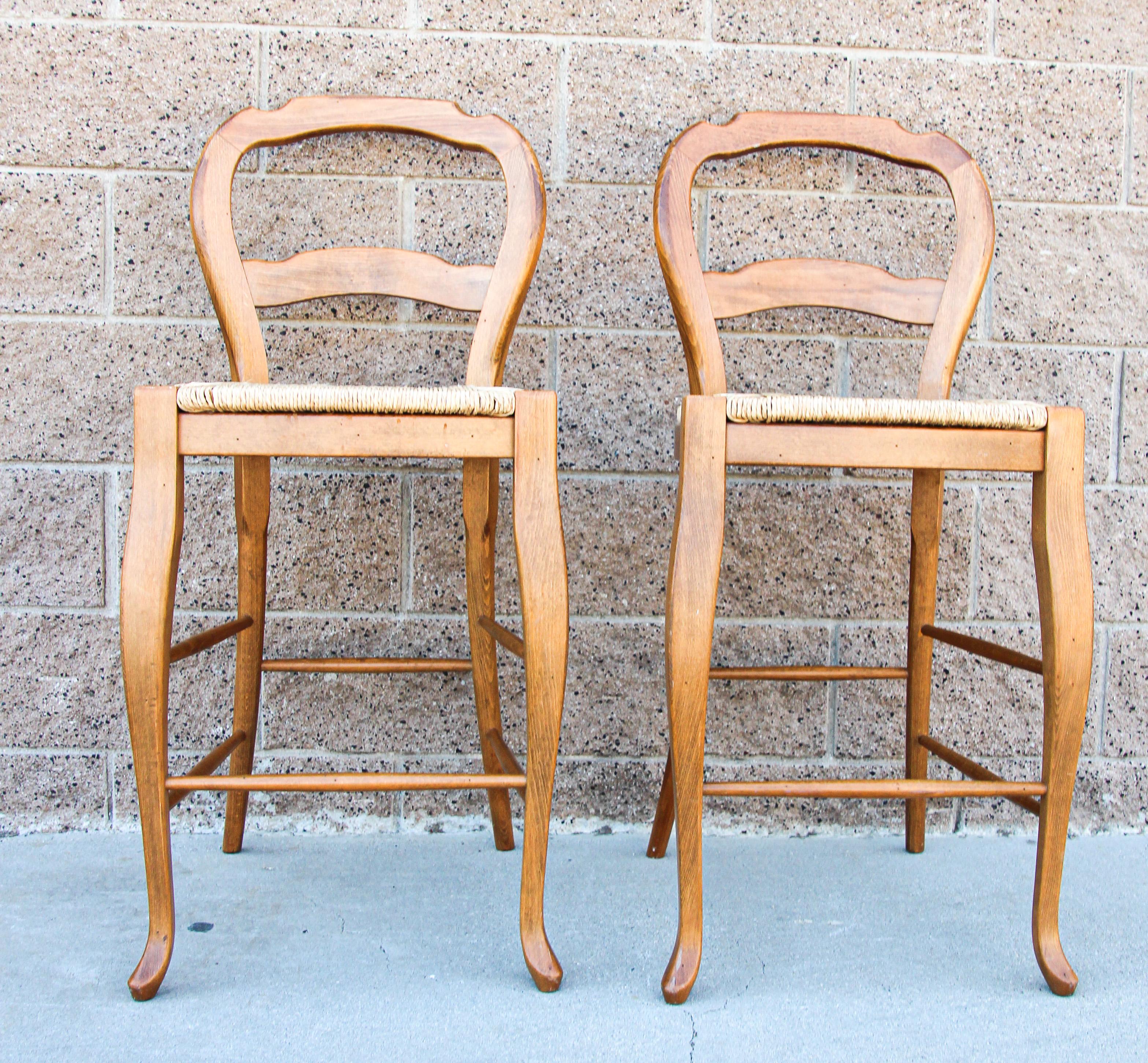 french provincial bar stools