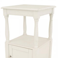 Pair of French Provincial Painted Bedside Tables