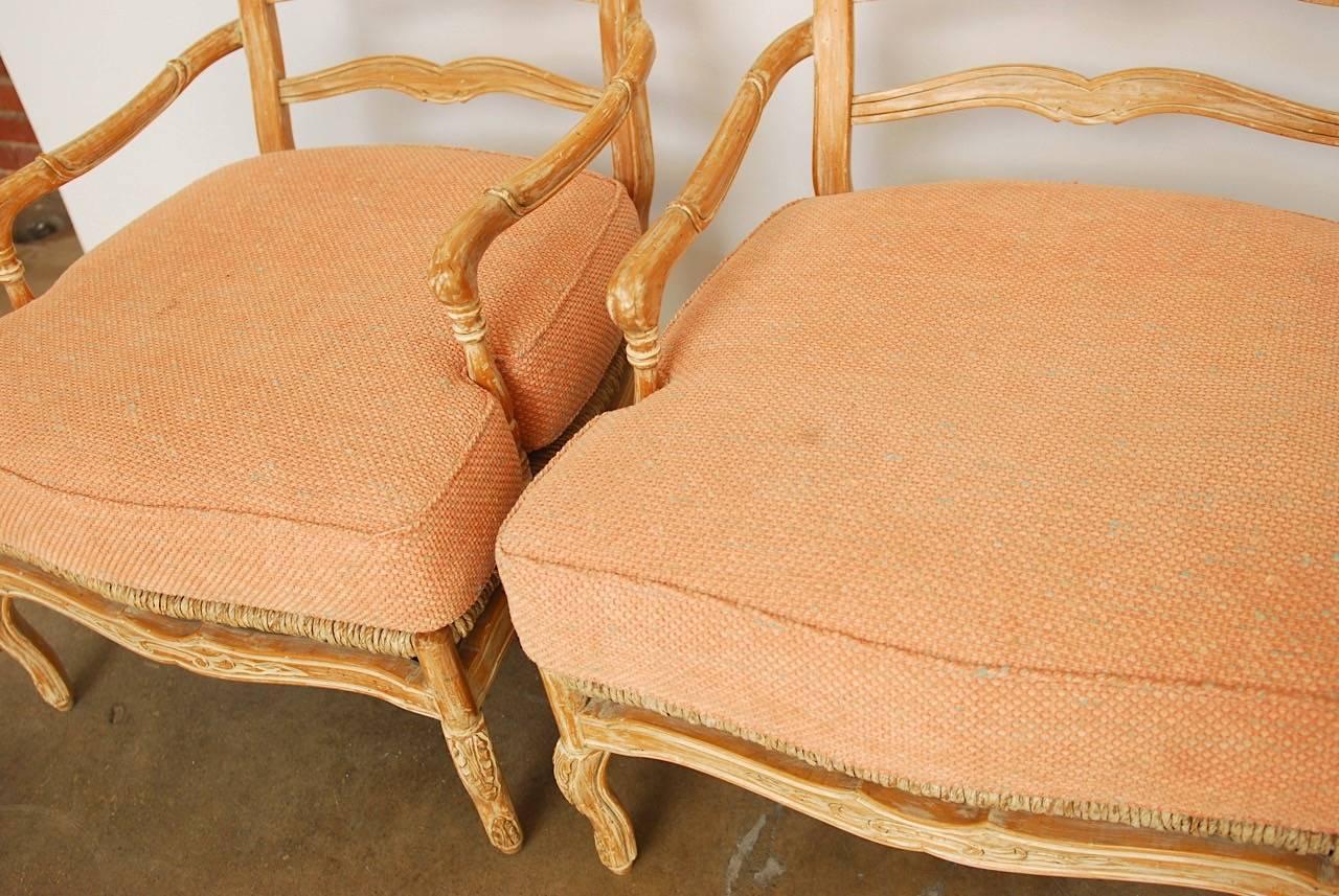 french provincial armchairs for sale