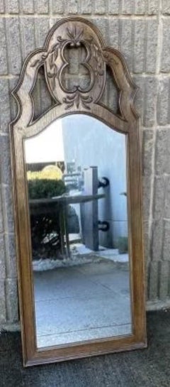 Pair of French Provincial Style Carved Pier Mirror