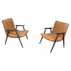 Pair of French Reconstruction Armchair, circa 1960