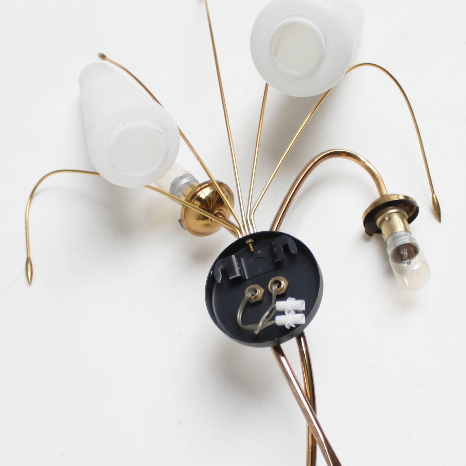 Pair of French Sconces attributed by Maison Arlus 2