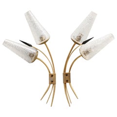 Pair of French Sconces Attributed by Maison Arlus
