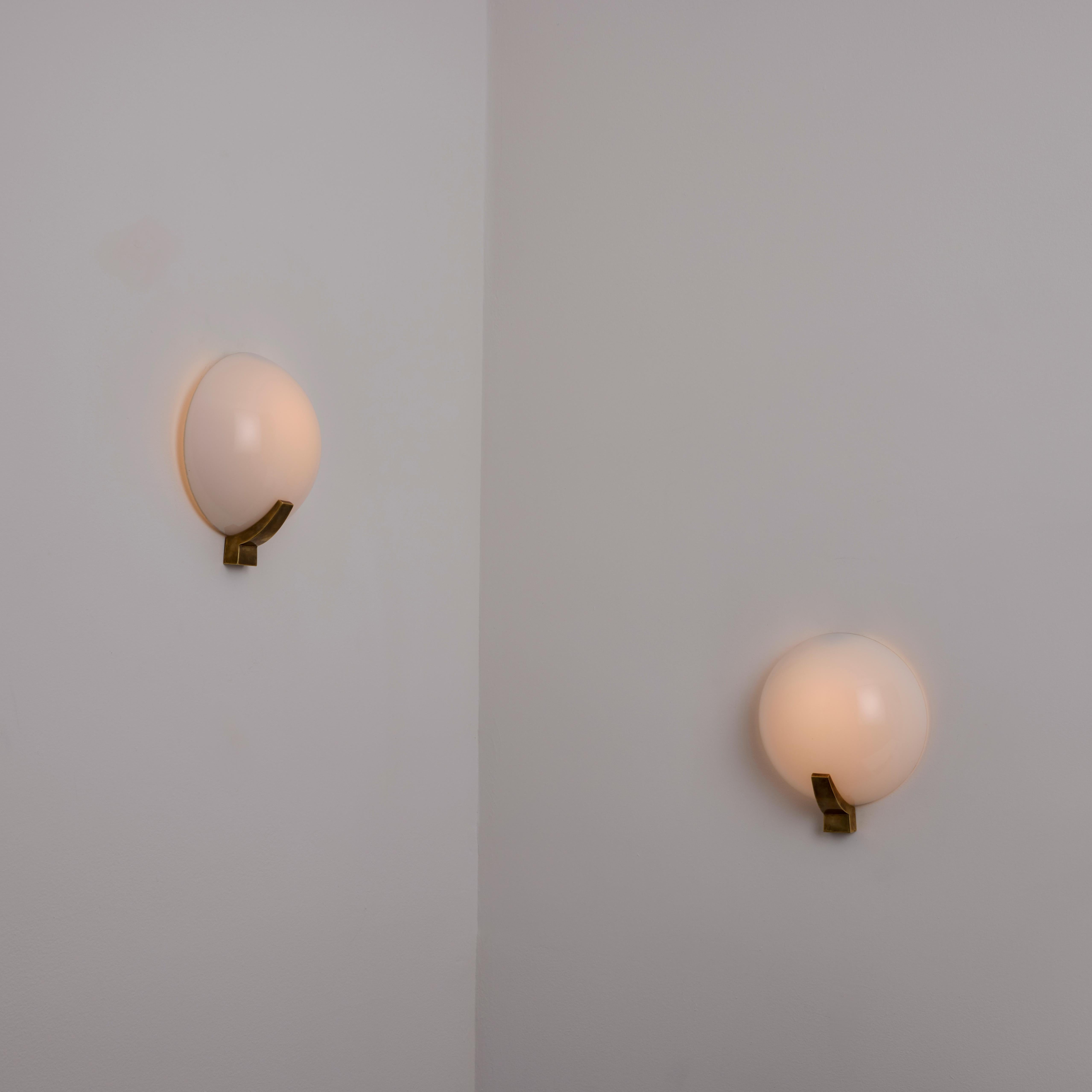 Mid-Century moderno Coppia di lampade francesi di Jean Perzel in vendita