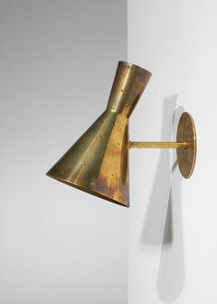 Danke studio sconce diabolo massive brass