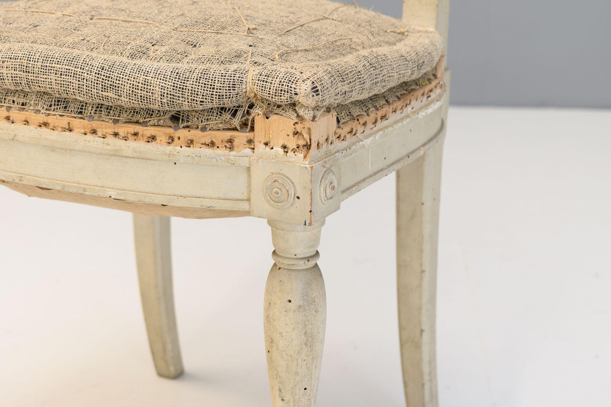 Paire de chaises d'appoint françaises en vente 2