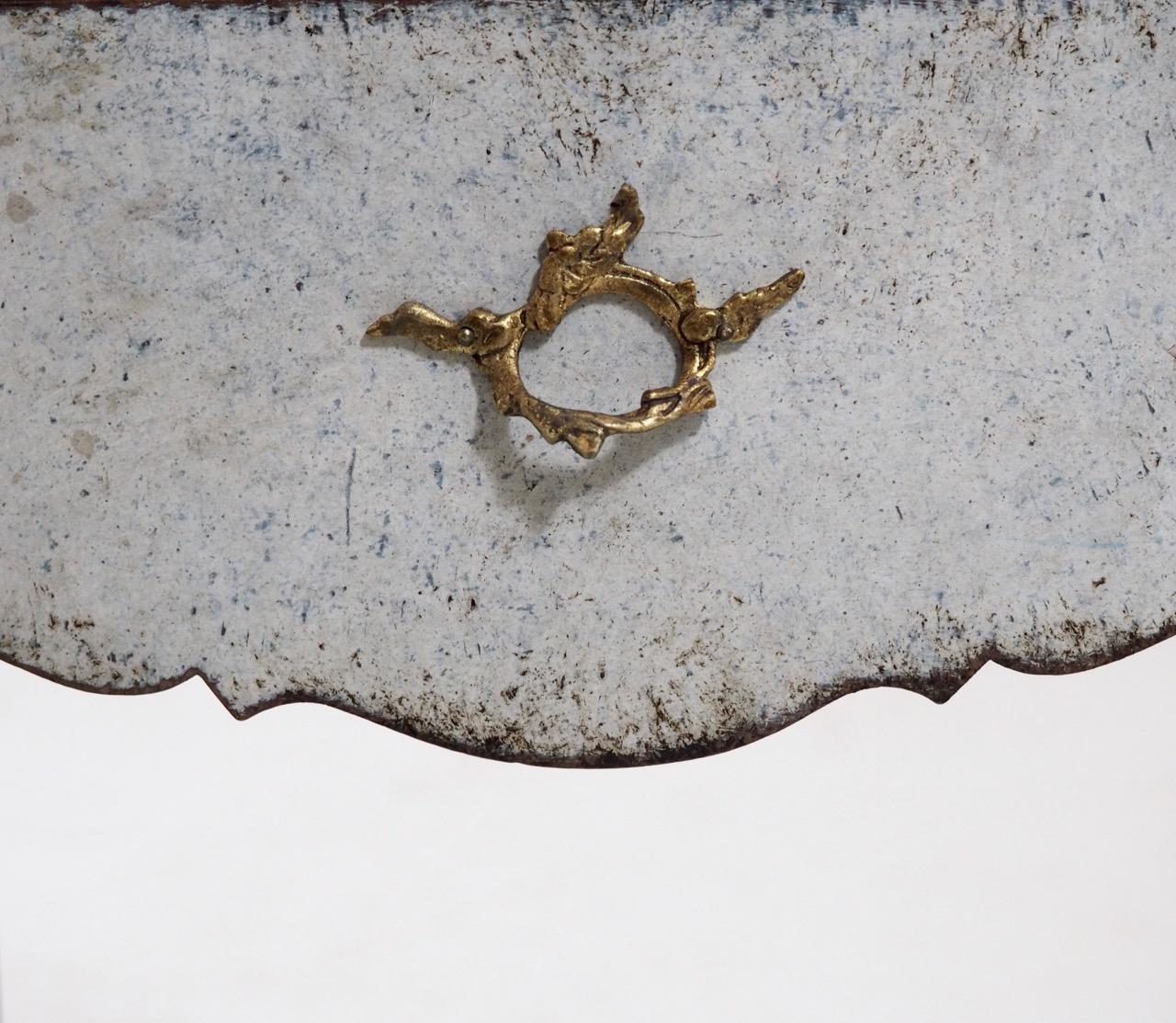 20th Century Pair of French Side Tables, Bronze Mounted