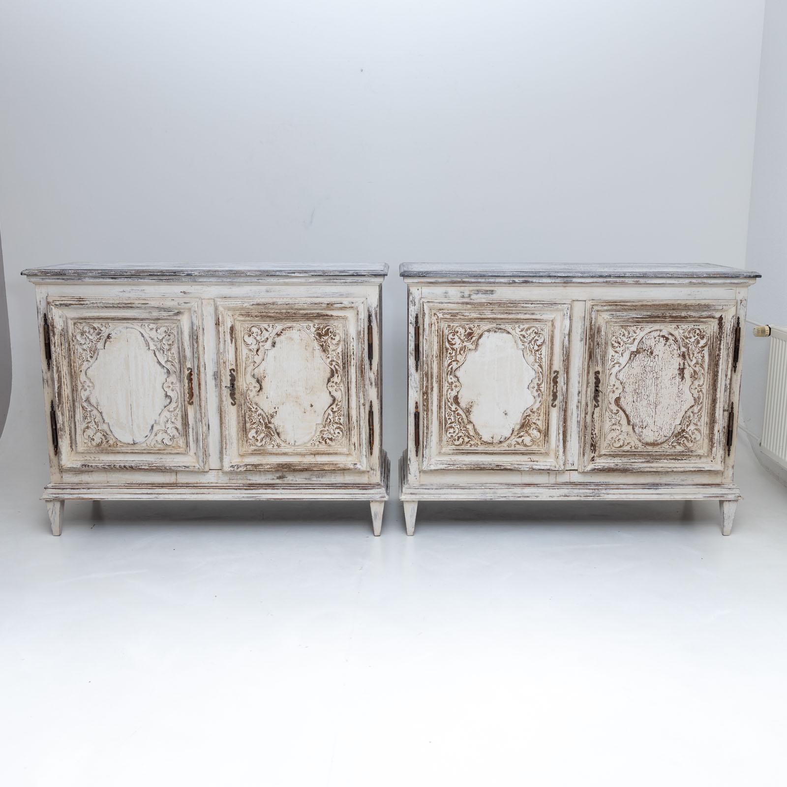 Pair of French sideboards, 18th/21st century For Sale 3