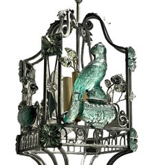 Coppia di lampade francesi in argento, vendute singolarmente