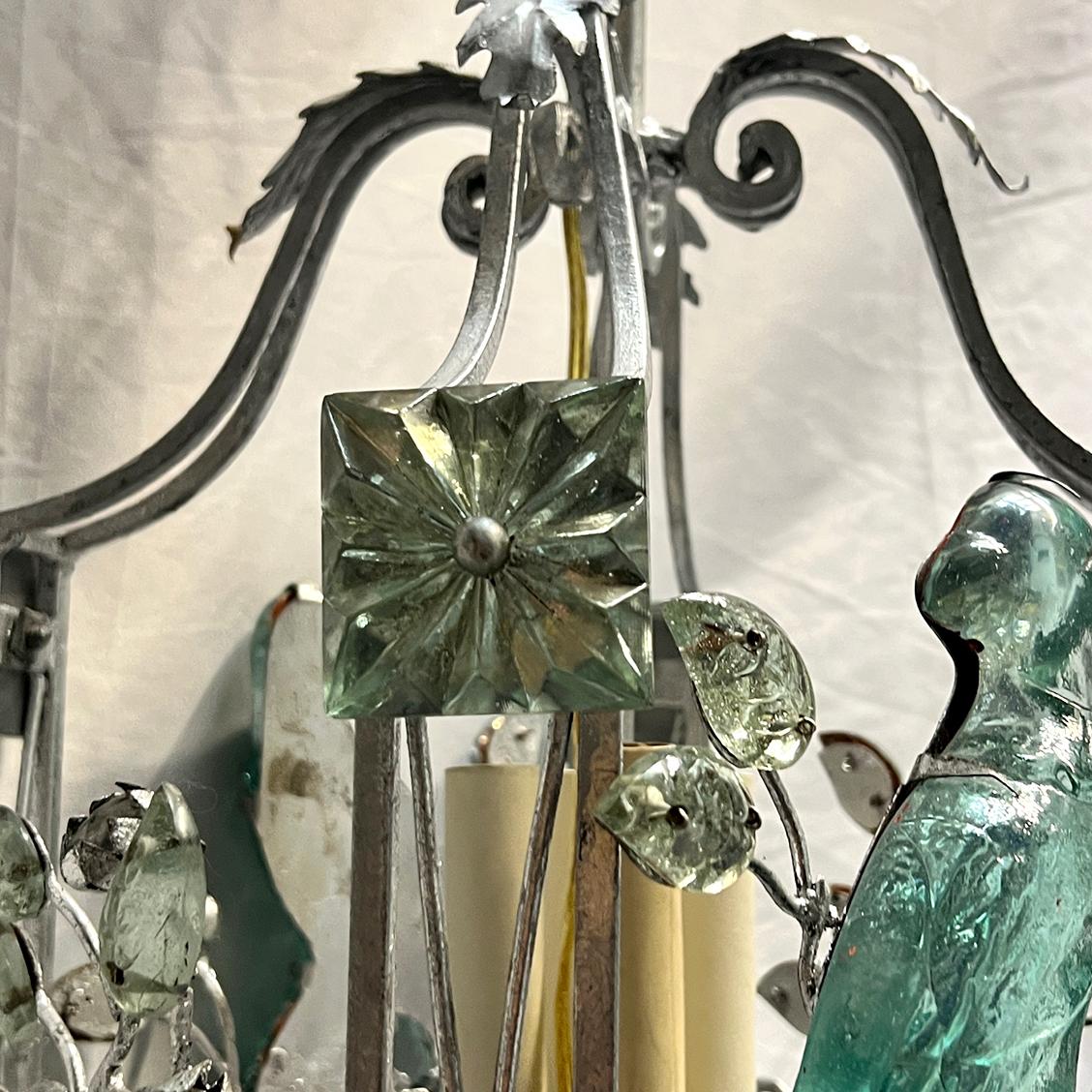 Moulé Paire de luminaires en argent français, vendus individuellement en vente