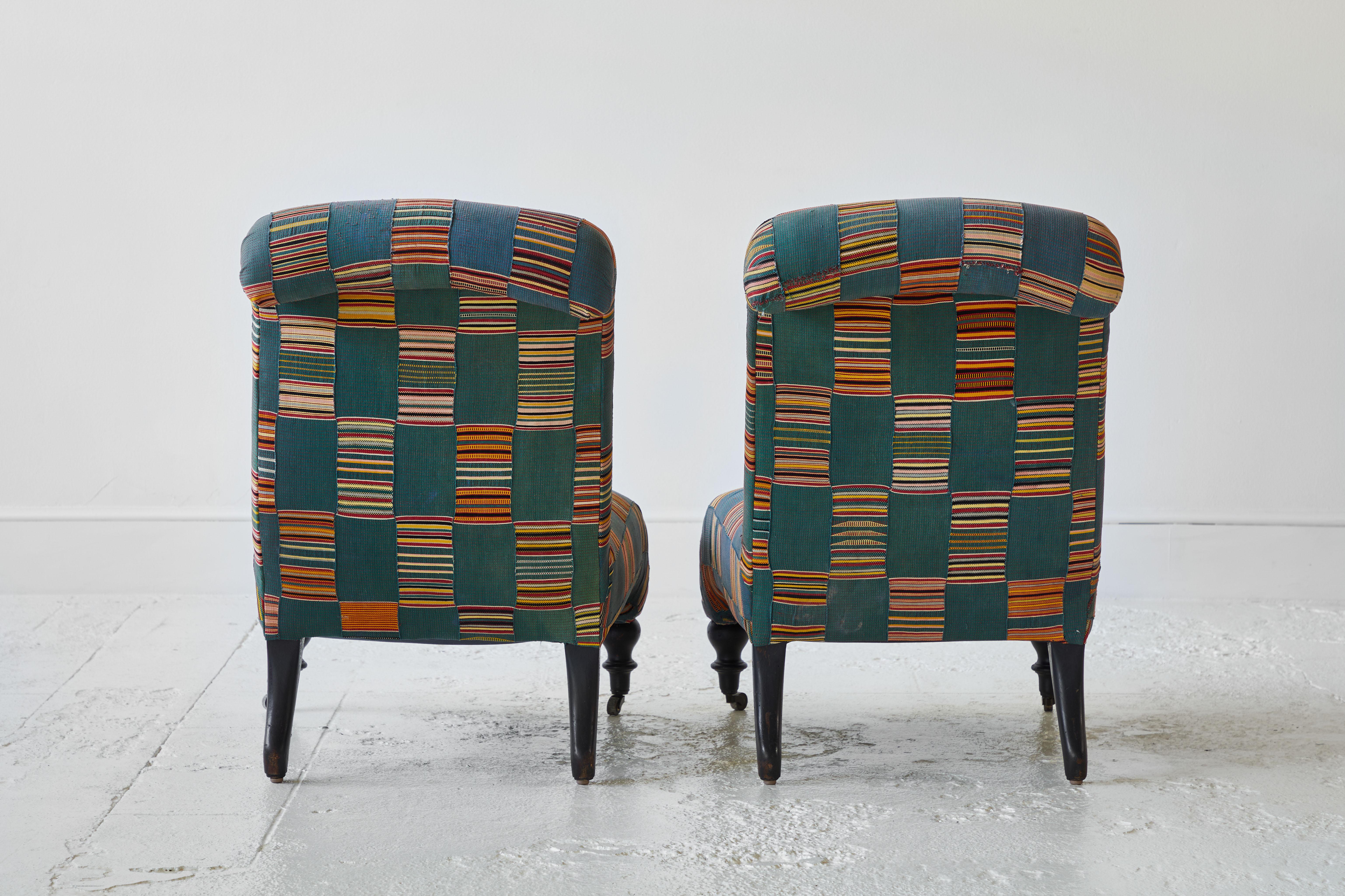 african print chairs