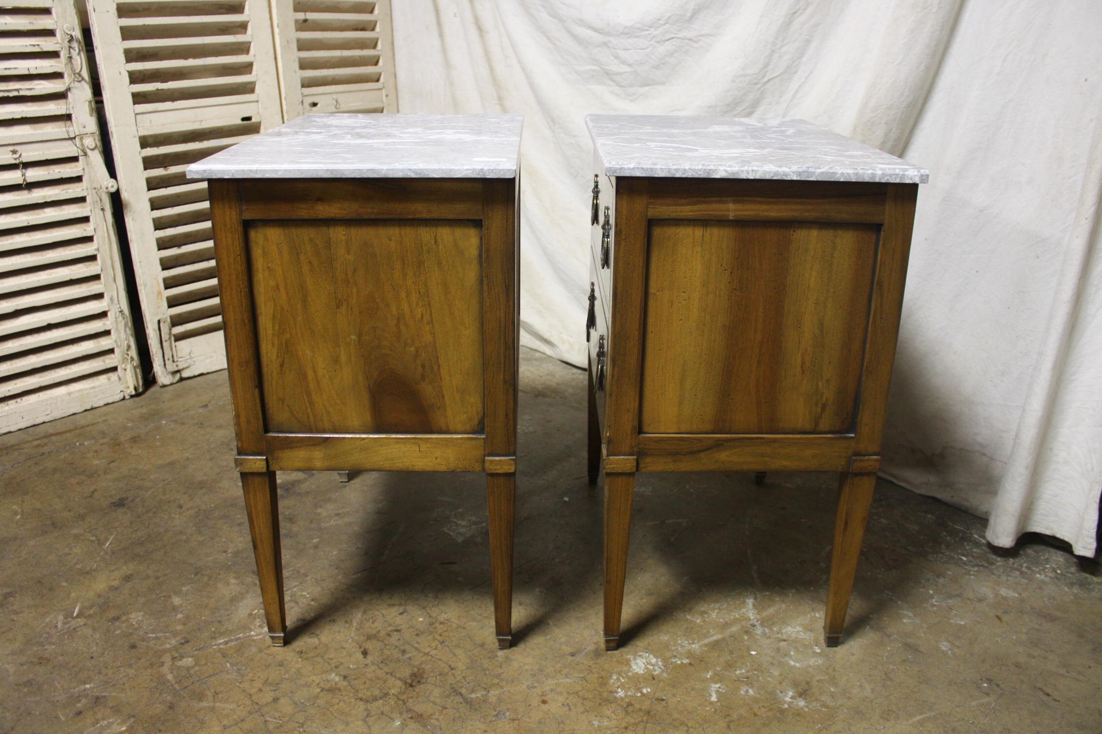 Pair of French Small Chests or Night Stands 3