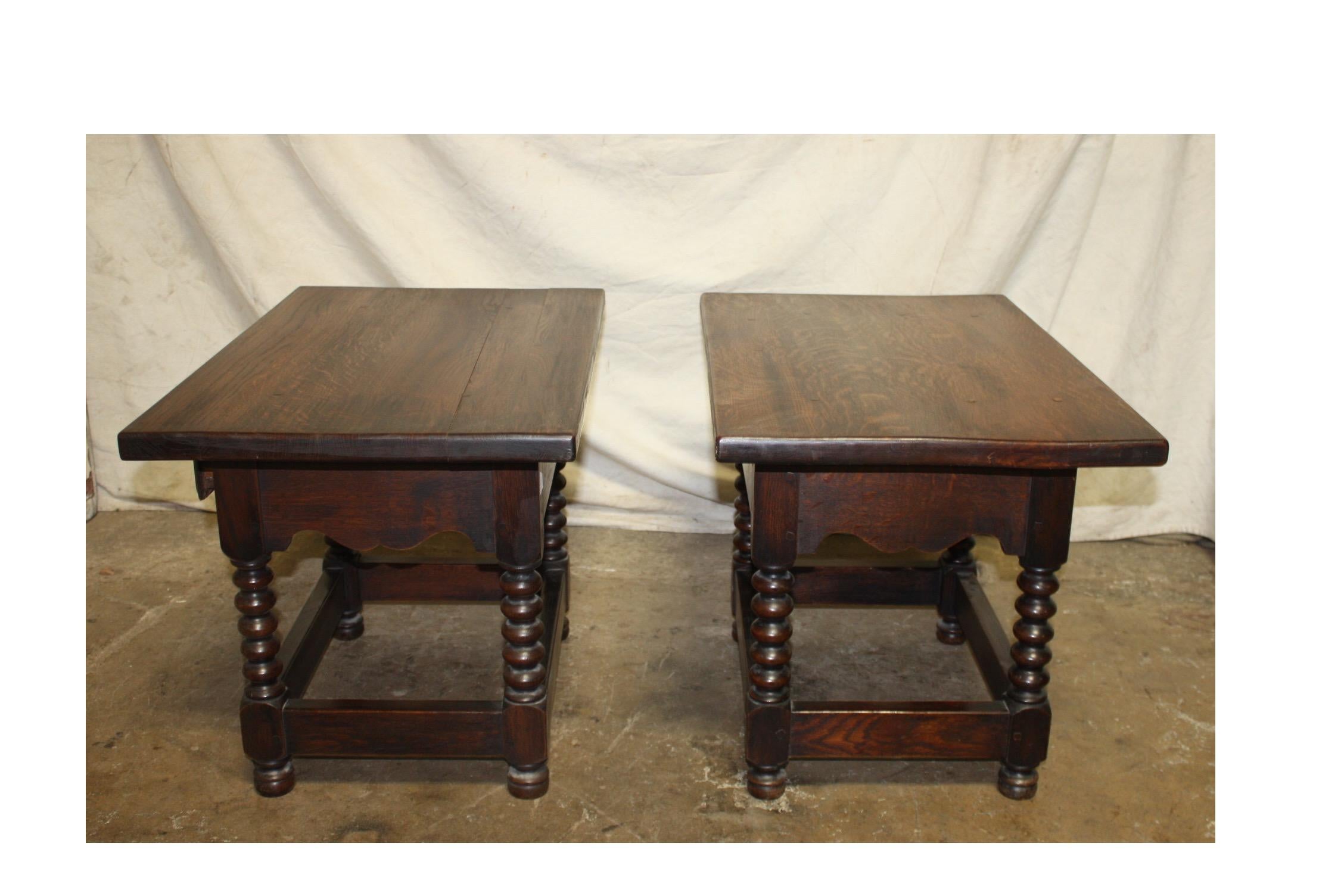 Pair of French Sofa Tables 4