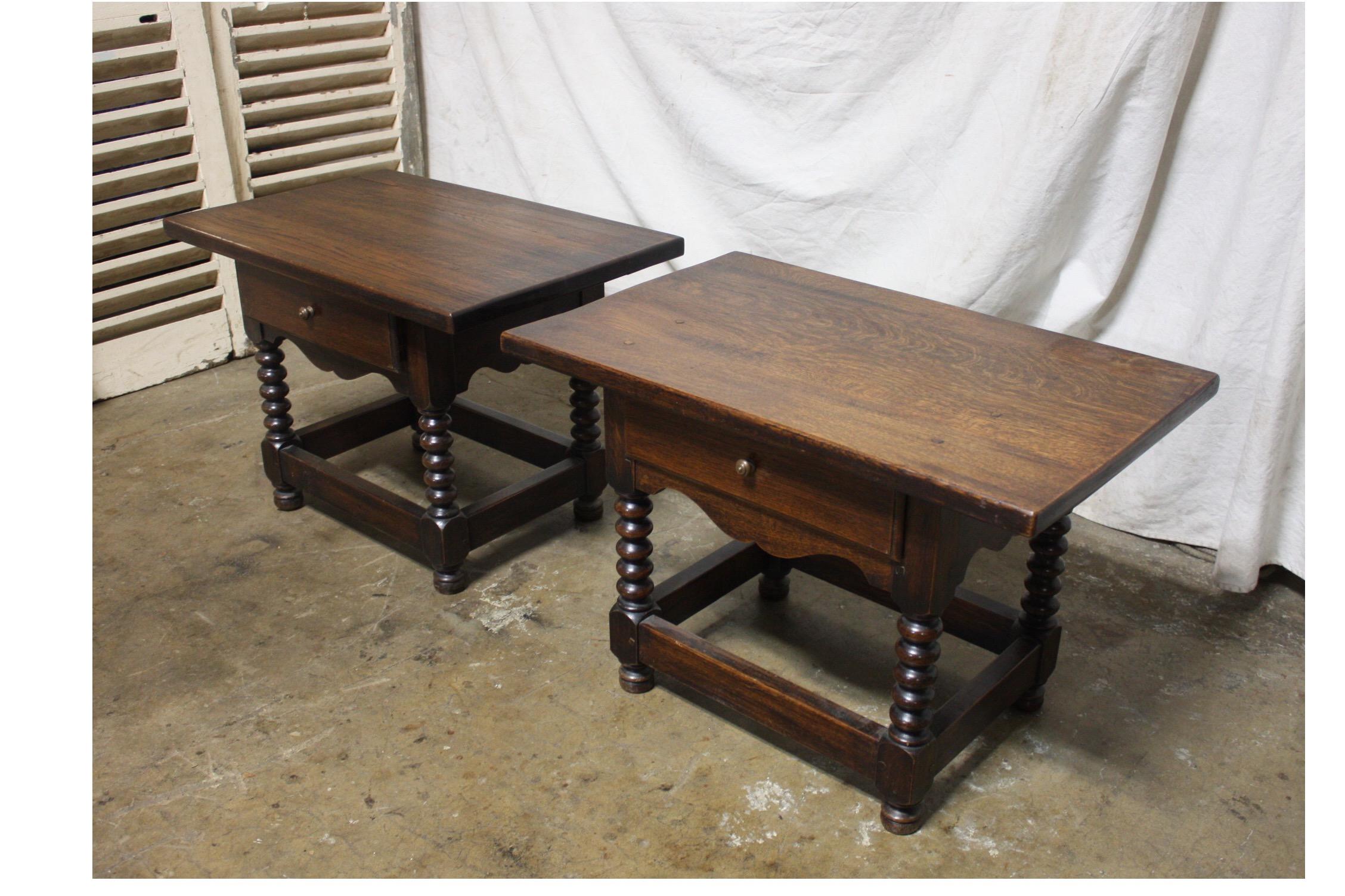 Pair of French Sofa Tables In Good Condition In Stockbridge, GA