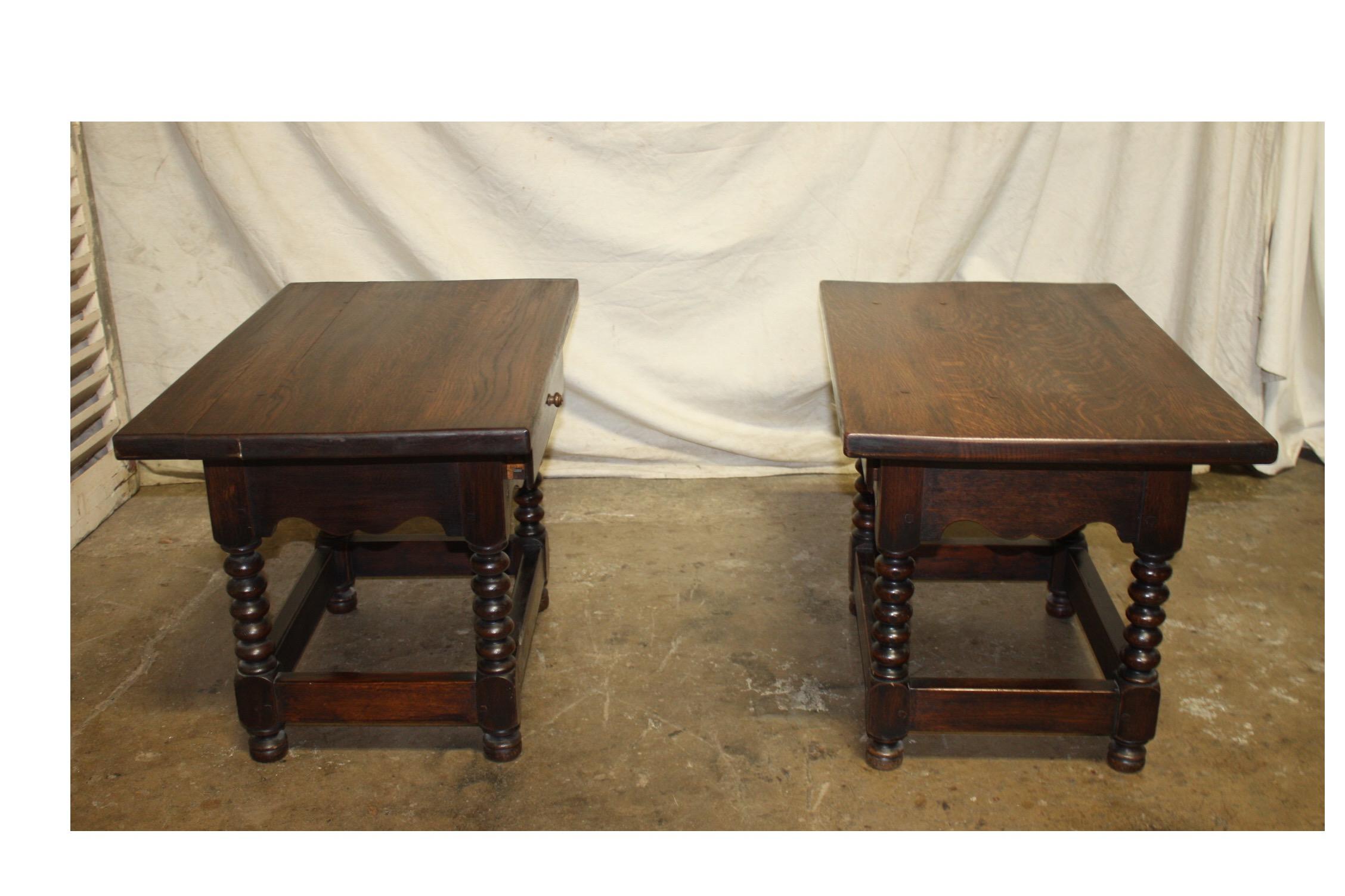 Pair of French Sofa Tables 2