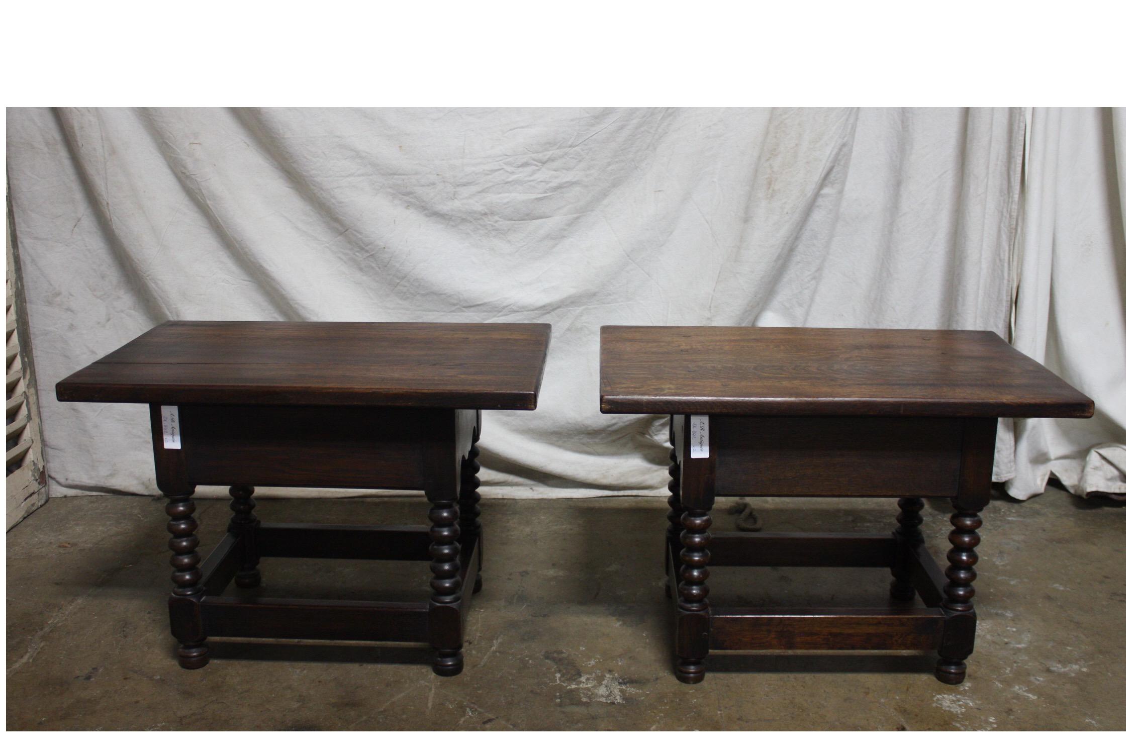 Pair of French Sofa Tables 3