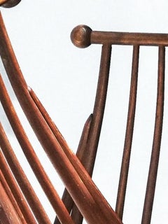 Pair of French Spindle Dining Chairs