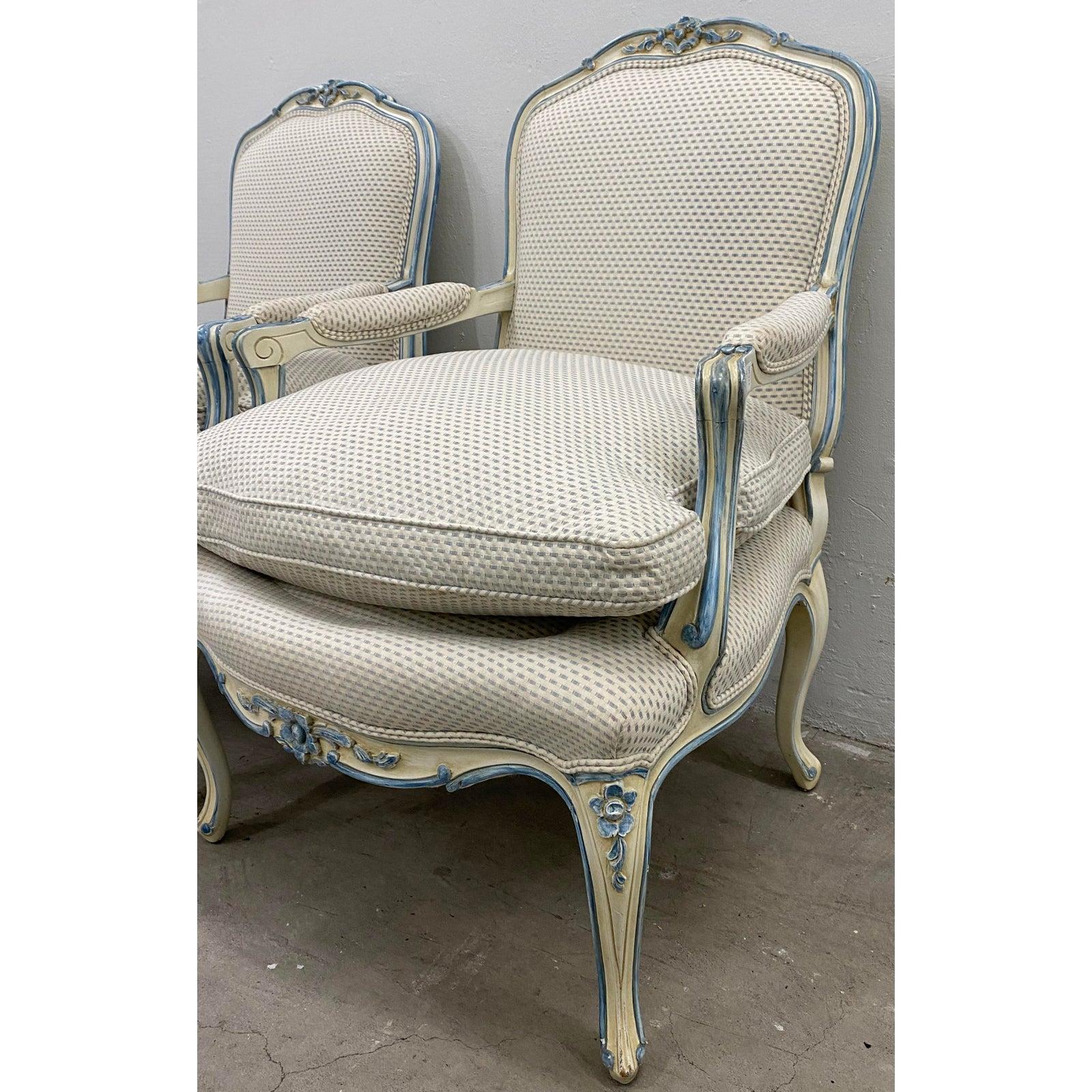 french style arm chair