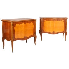 Pair of French Style Commodes