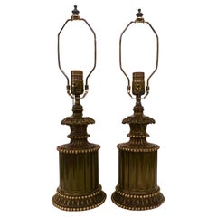 Paire de lampes de table françaises