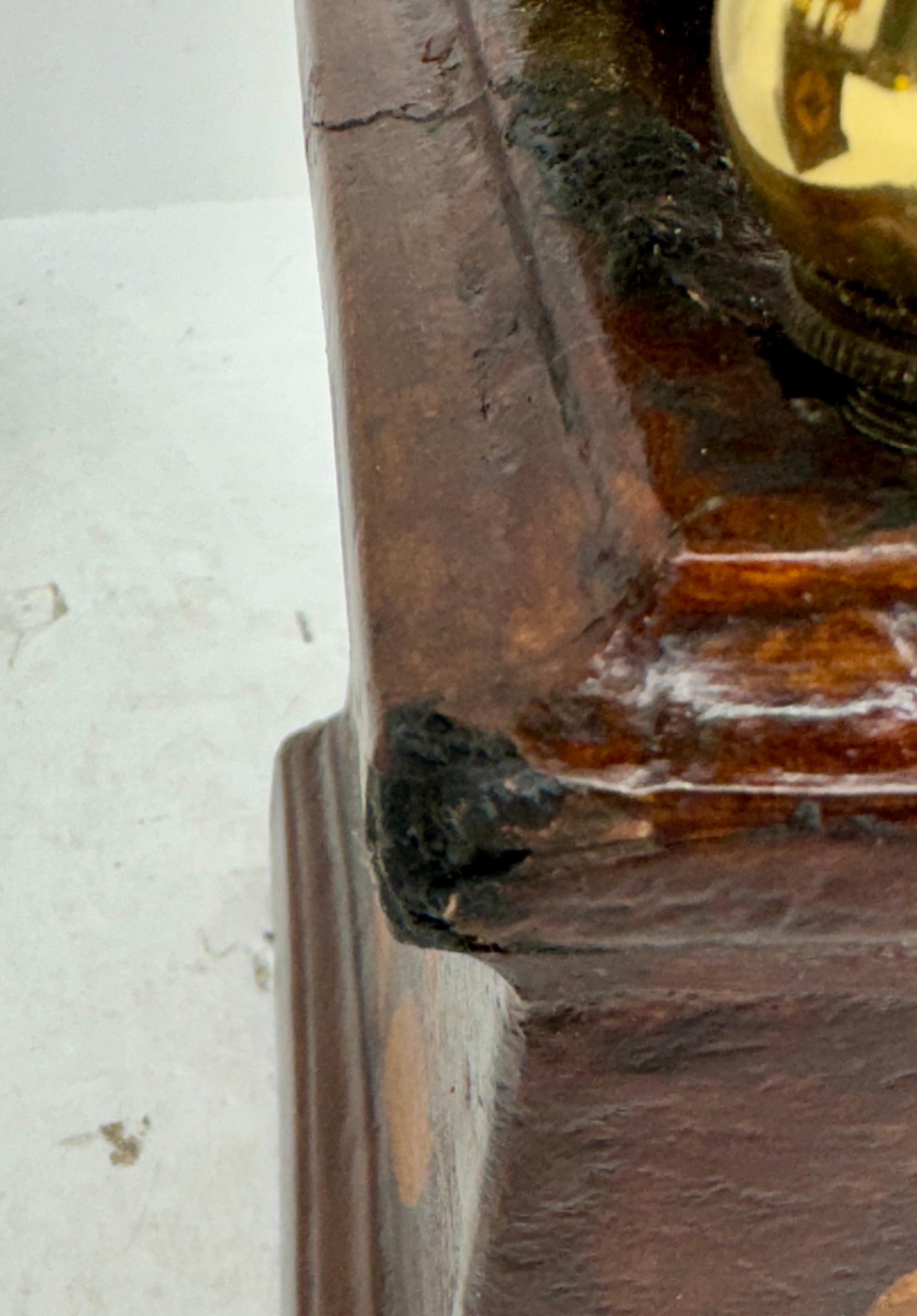 Pair of French Tall Leather Wrapped and Brass Obelisks For Sale 9