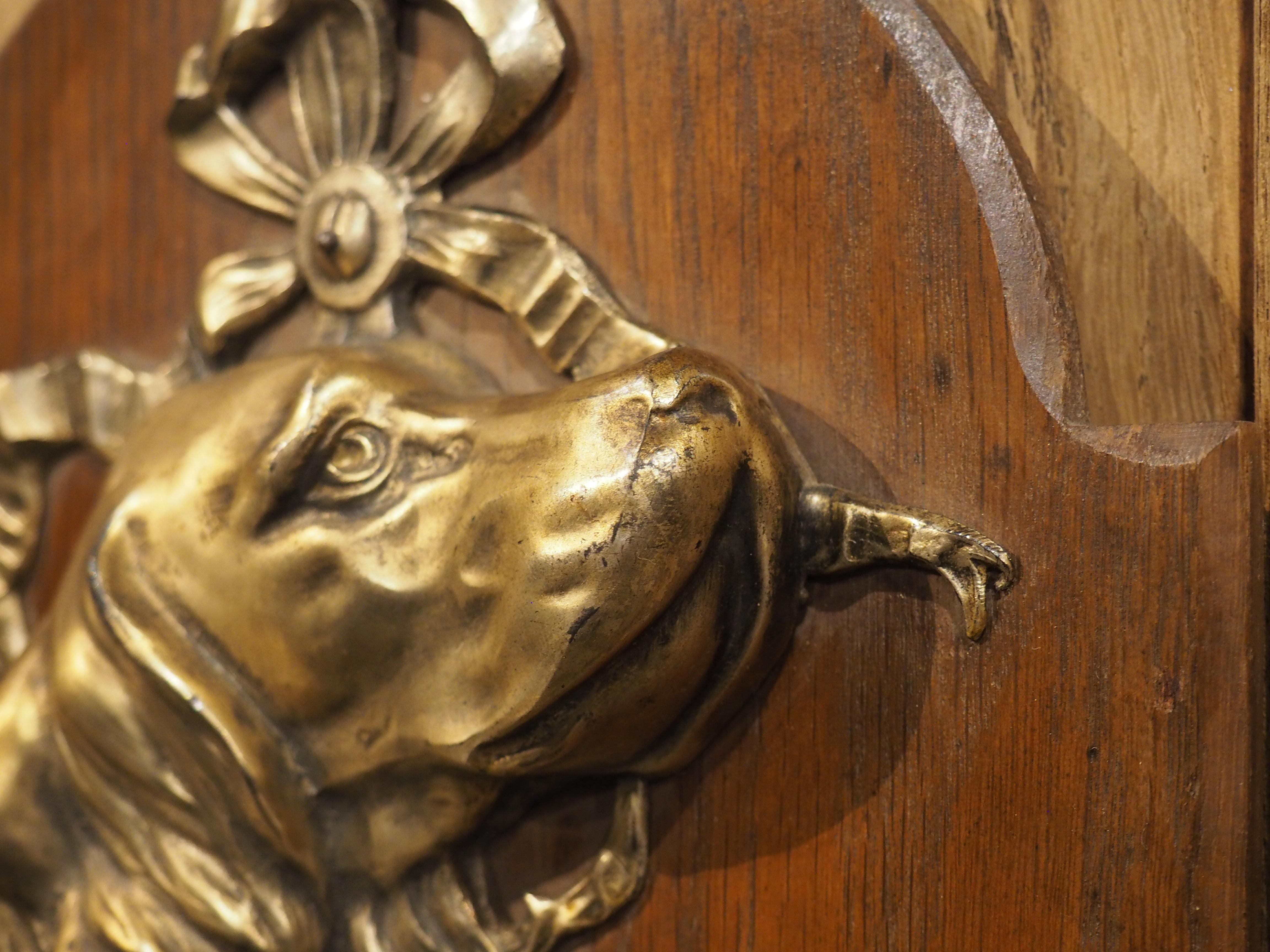 Coppia di targhe per la caccia montate francesi Trophées de Chasse, primi anni del 1900 in vendita 9