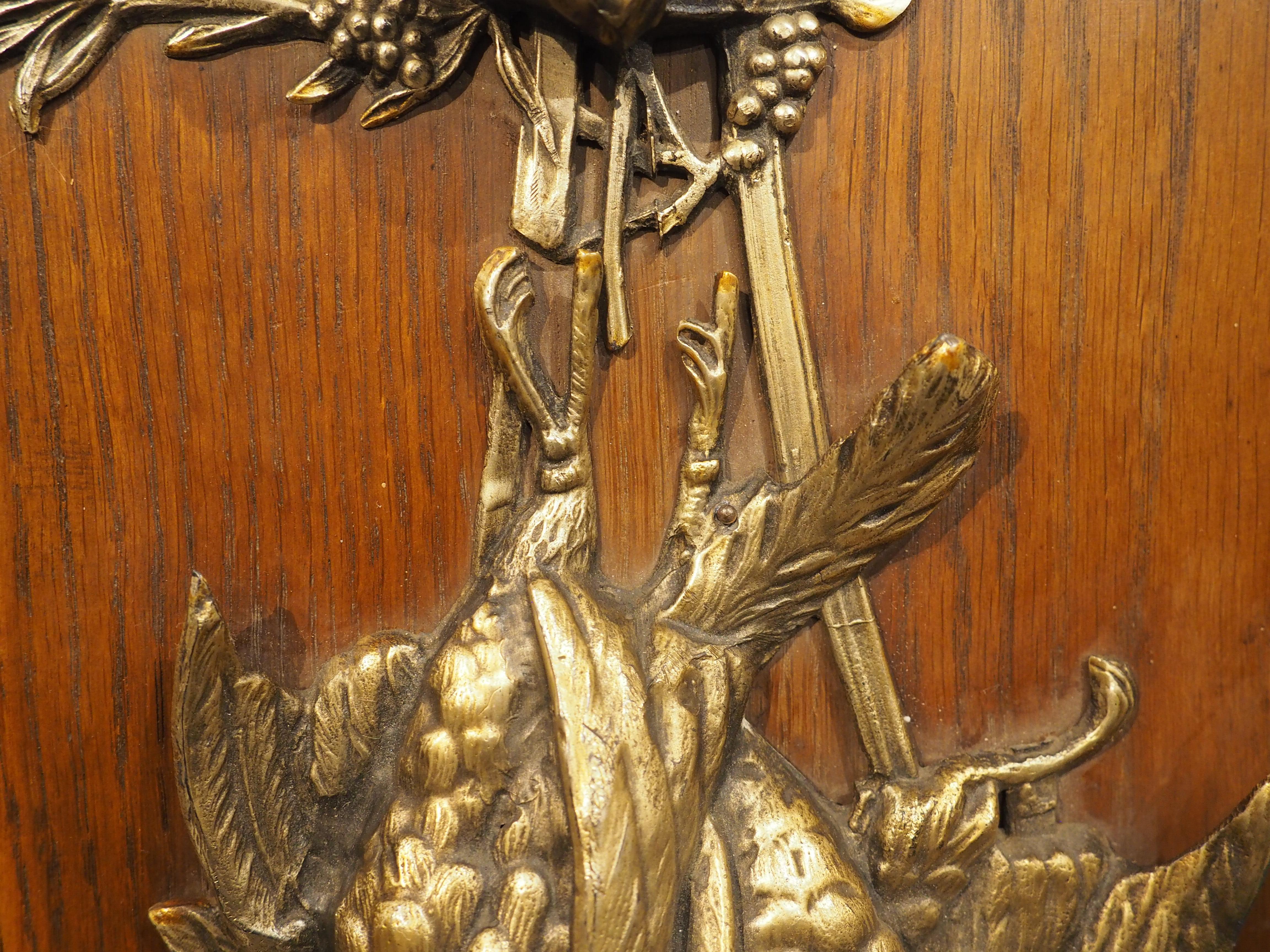 Coppia di targhe per la caccia montate francesi Trophées de Chasse, primi anni del 1900 in vendita 13